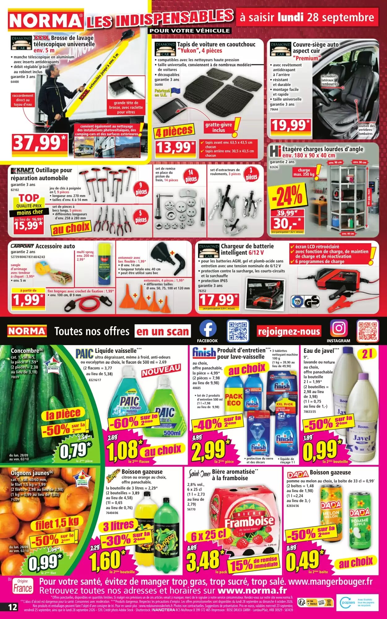 Prospectus promotionnel Norma valable à partir du 23/09/2026 - Page 12.