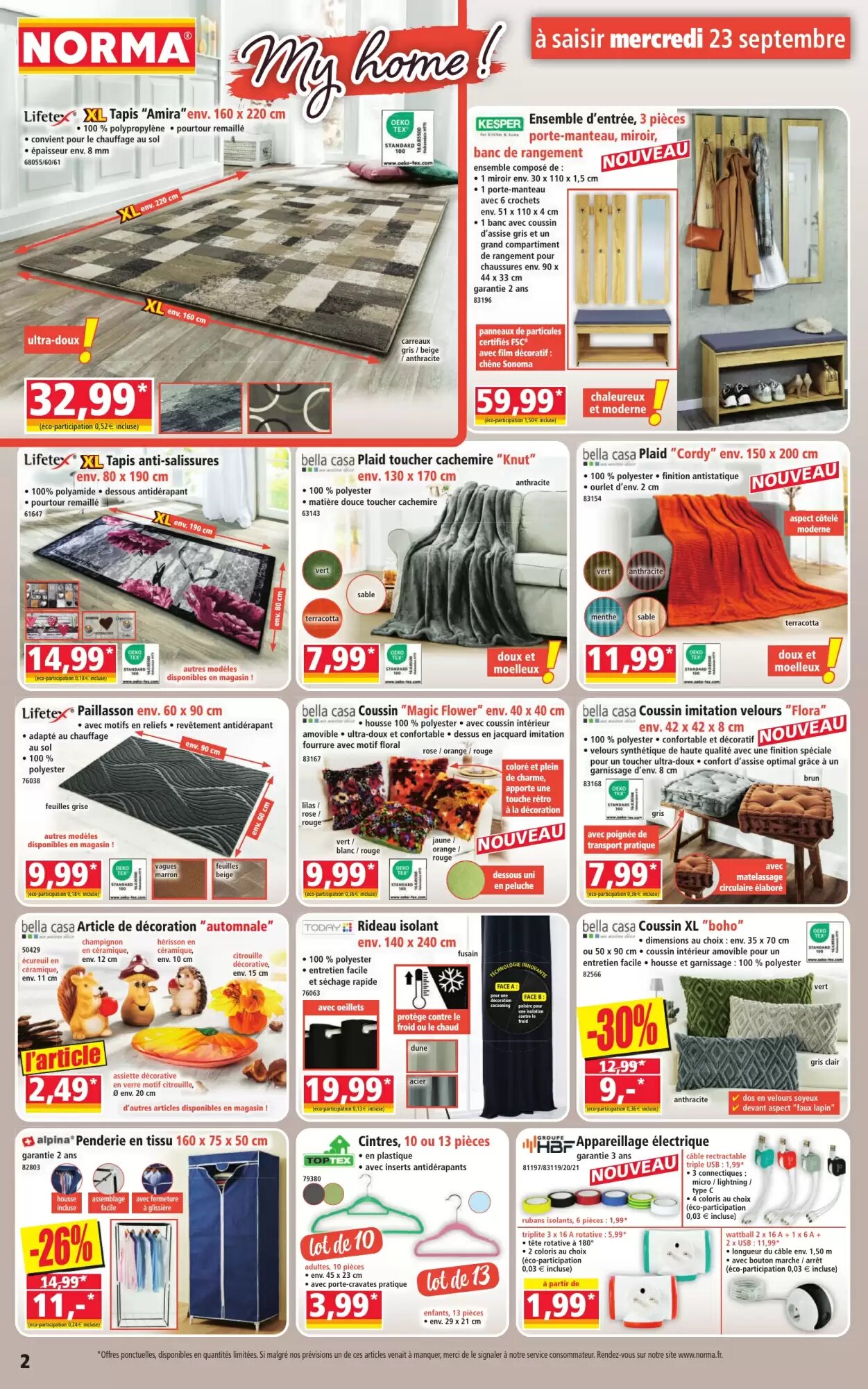 Prospectus promotionnel Norma valable à partir du 23/09/2026 - Page 2.
