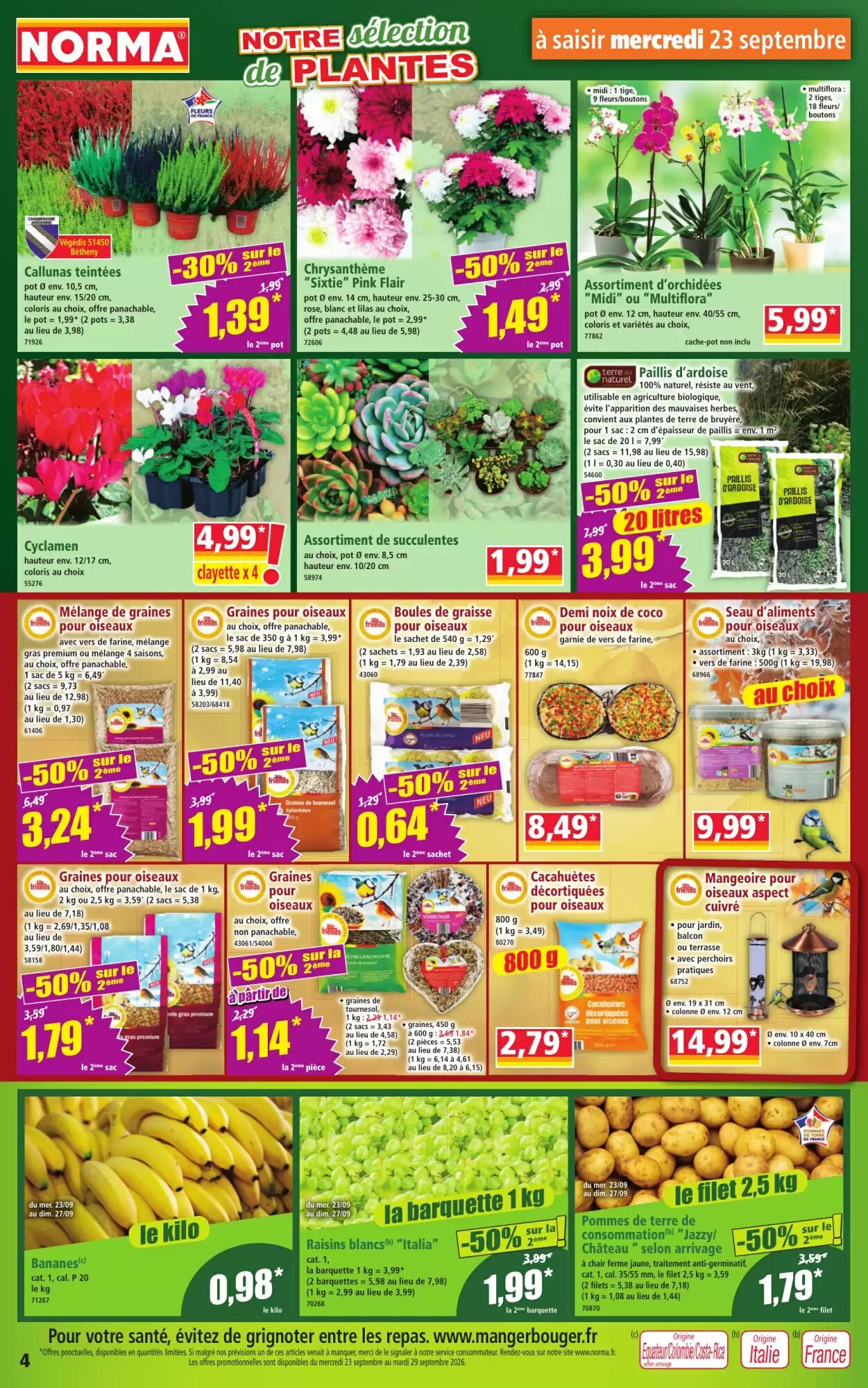 Prospectus promotionnel Norma valable à partir du 23/09/2026 - Page 4.