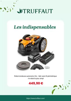 Prospectus promotionnel Truffaut valable à partir du 23/09/2026