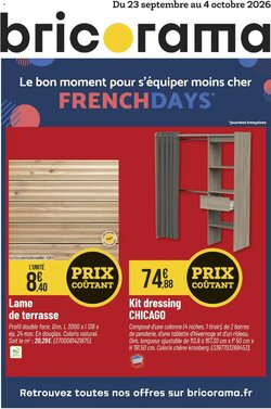 Prospectus promotionnel Bricorama valable à partir du 23/09/2026