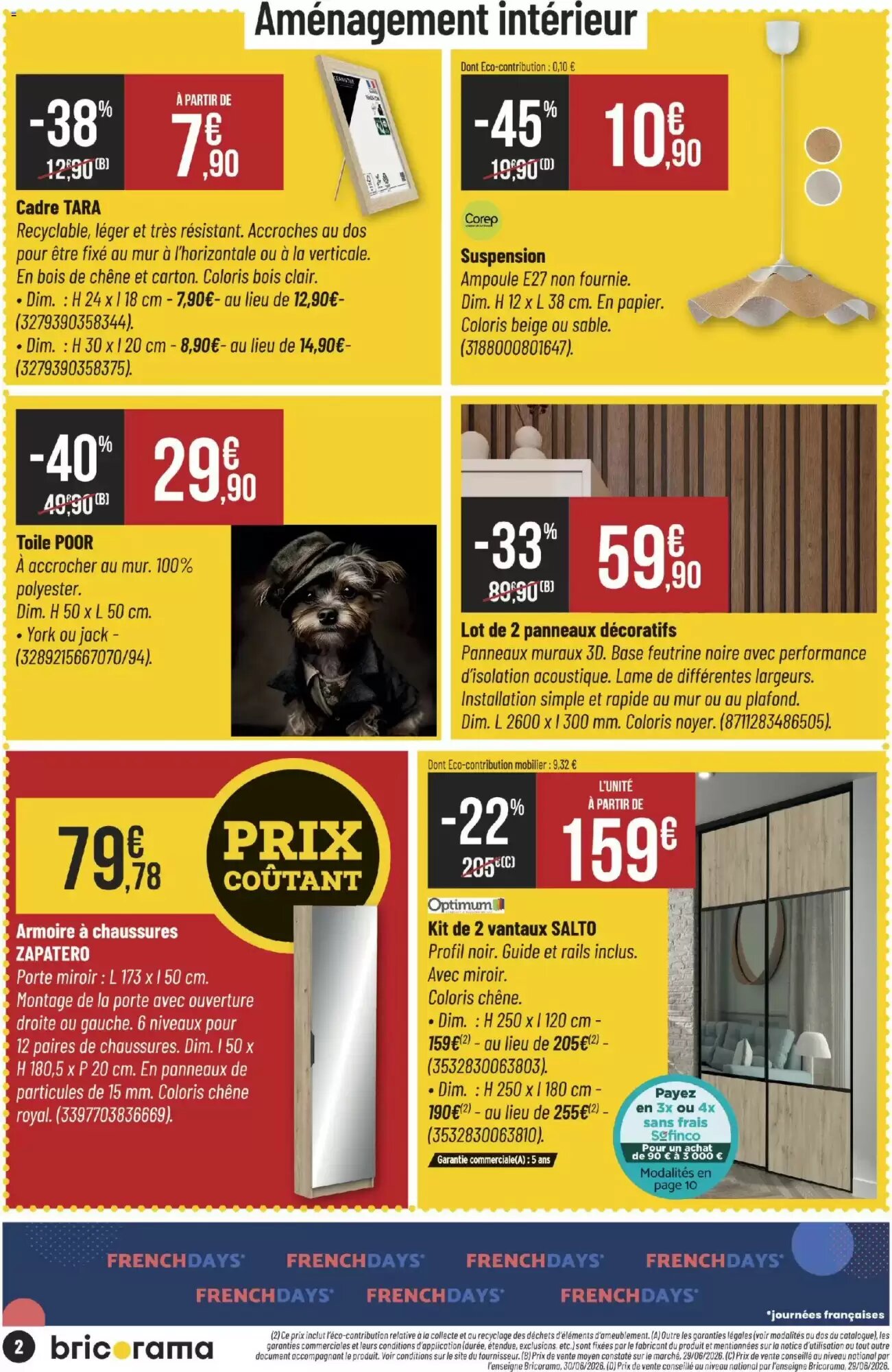 Prospectus promotionnel Bricorama valable à partir du 23/09/2026 - Page 2.