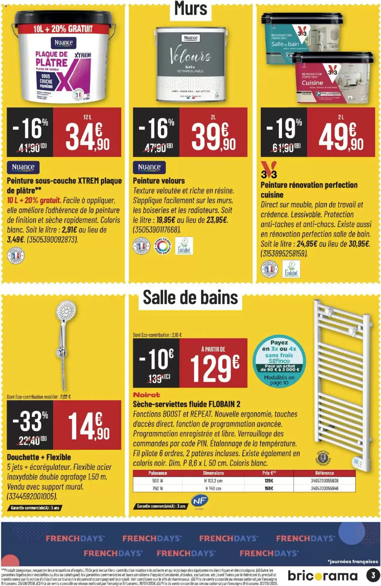 Prospectus promotionnel Bricorama valable à partir du 23/09/2026 - Page 3.