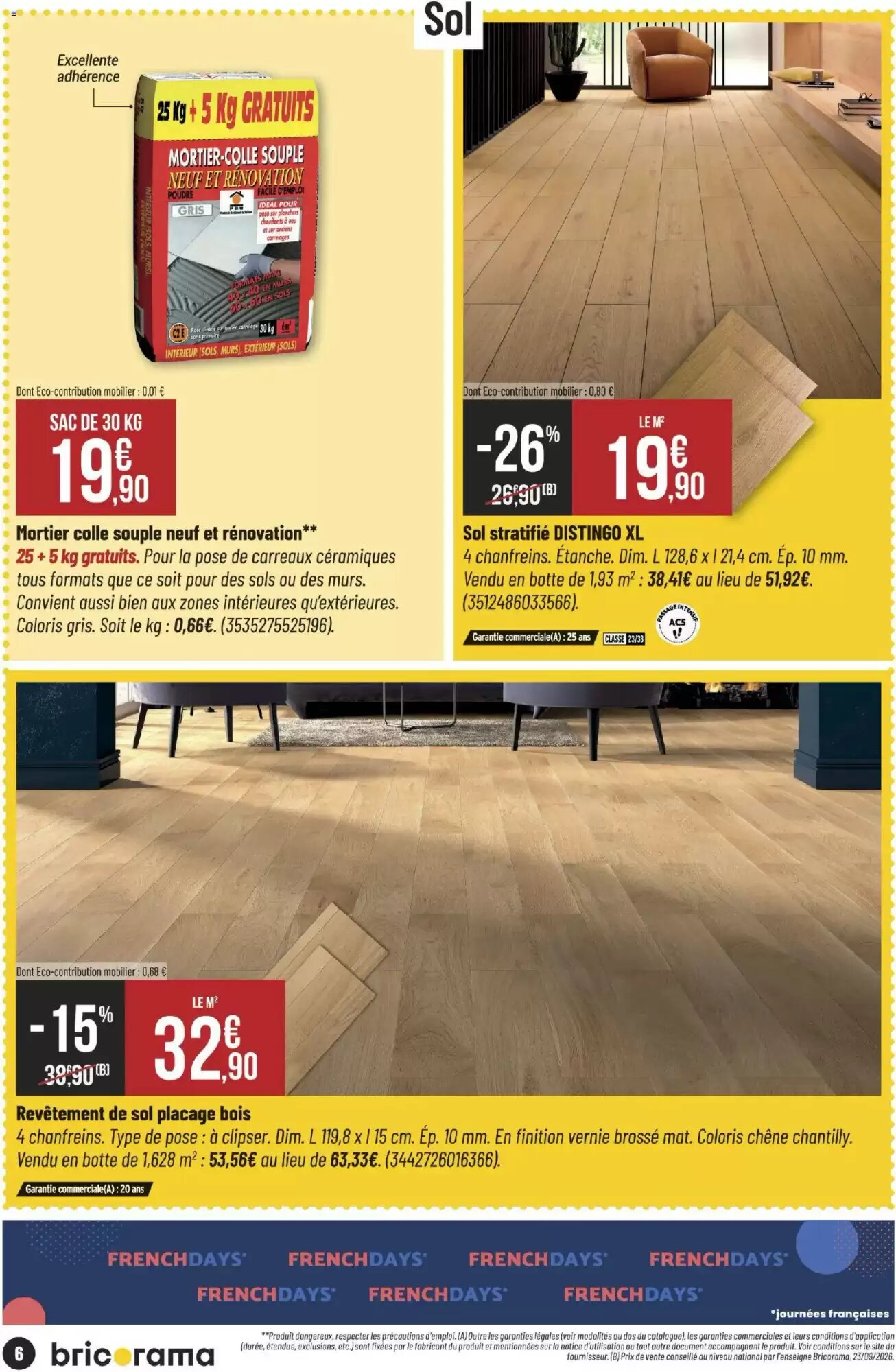 Prospectus promotionnel Bricorama valable à partir du 23/09/2026 - Page 6.
