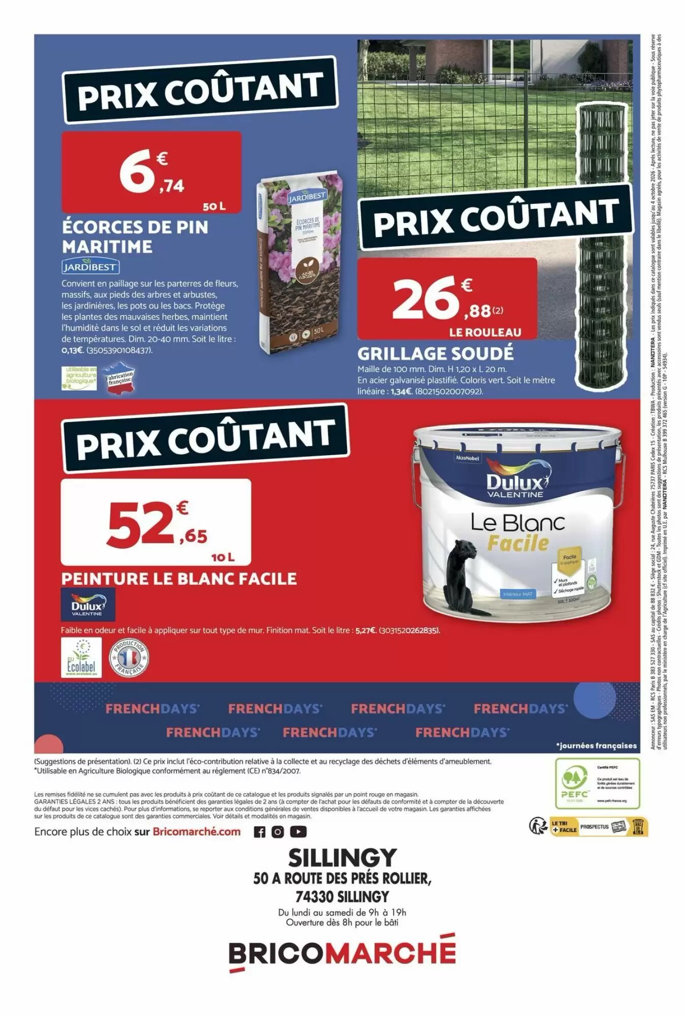 Prospectus promotionnel Bricomarché valable à partir du 23/09/2026 - Page 10.
