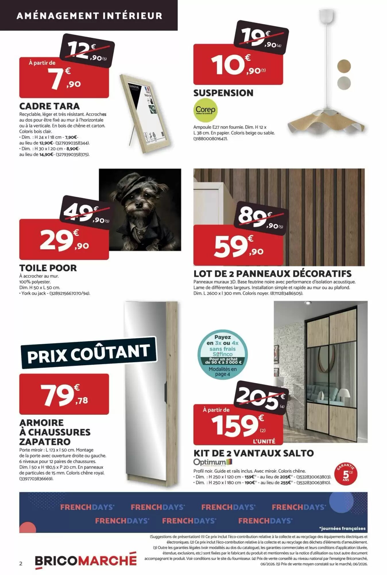 Prospectus promotionnel Bricomarché valable à partir du 23/09/2026 - Page 2.