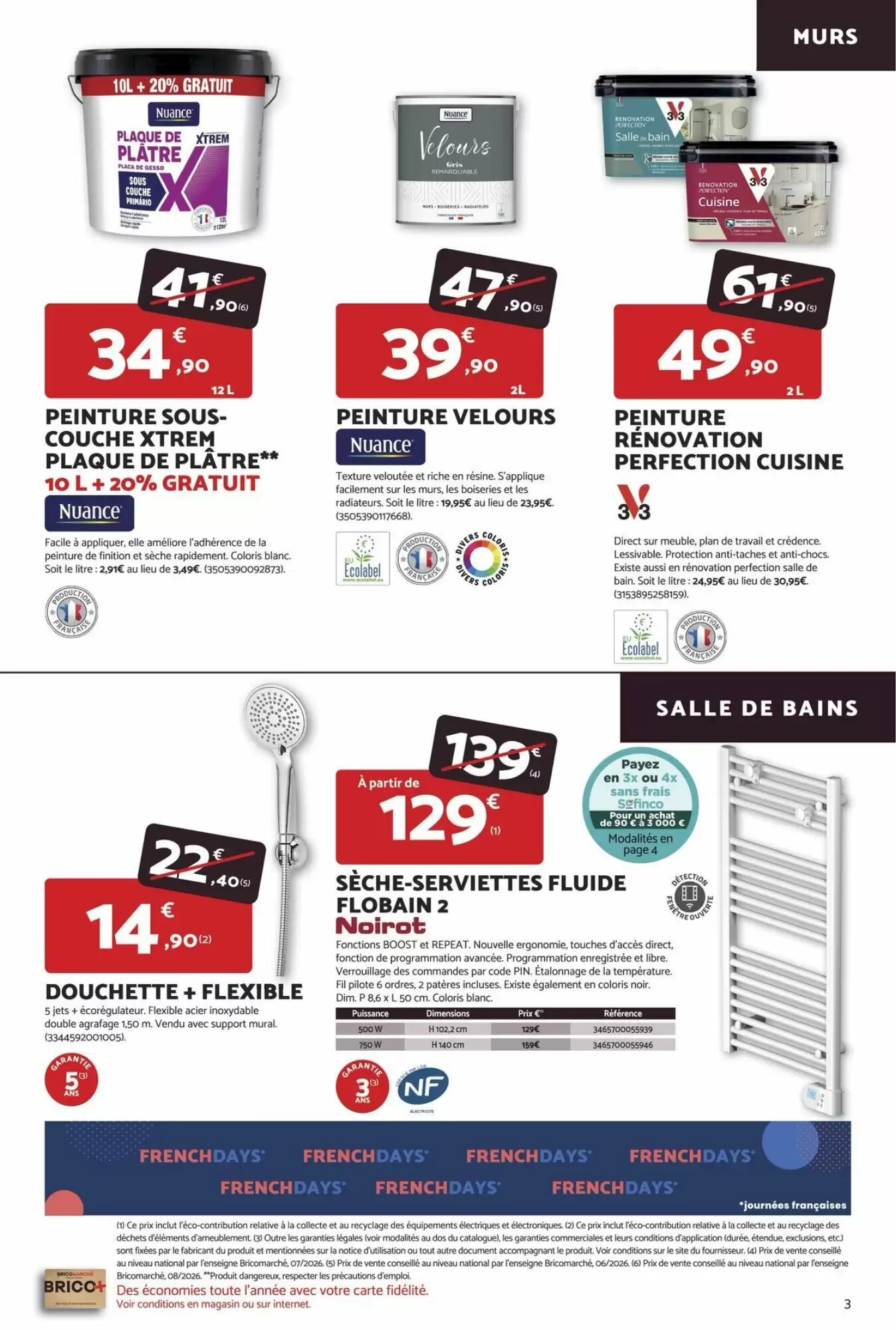 Prospectus promotionnel Bricomarché valable à partir du 23/09/2026 - Page 3.