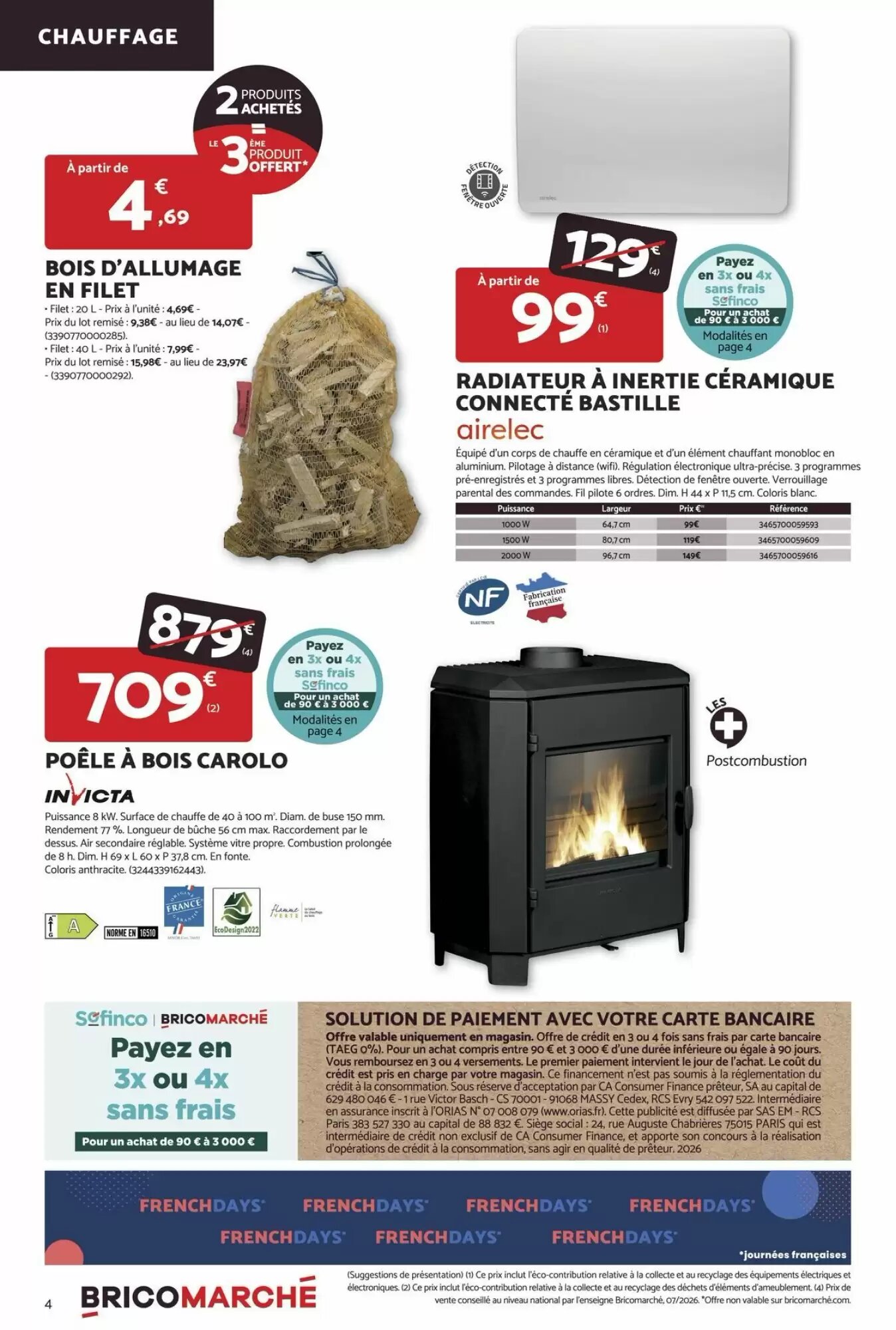 Prospectus promotionnel Bricomarché valable à partir du 23/09/2026 - Page 4.