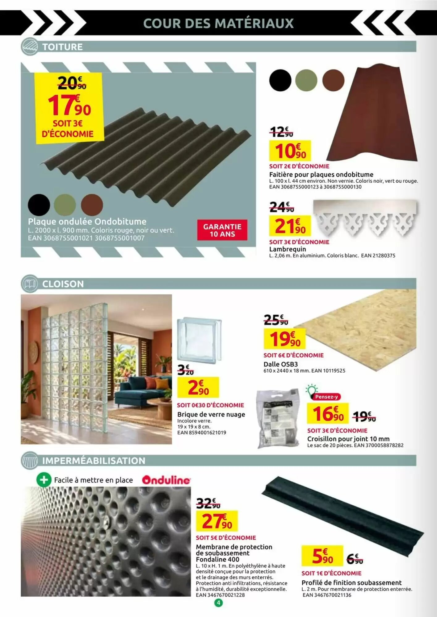 Prospectus promotionnel Mr Bricolage valable à partir du 23/09/2026 - Page 4.
