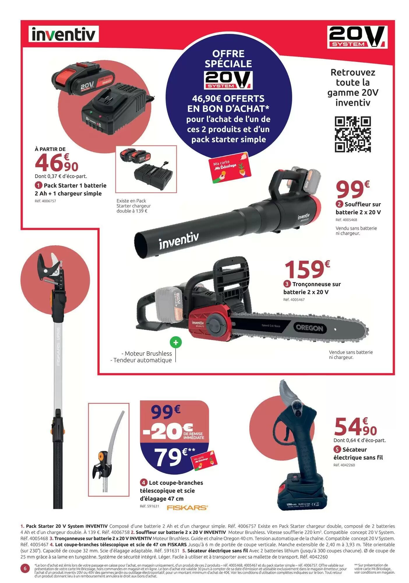Prospectus promotionnel Mr Bricolage valable à partir du 23/09/2026 - Page 6.