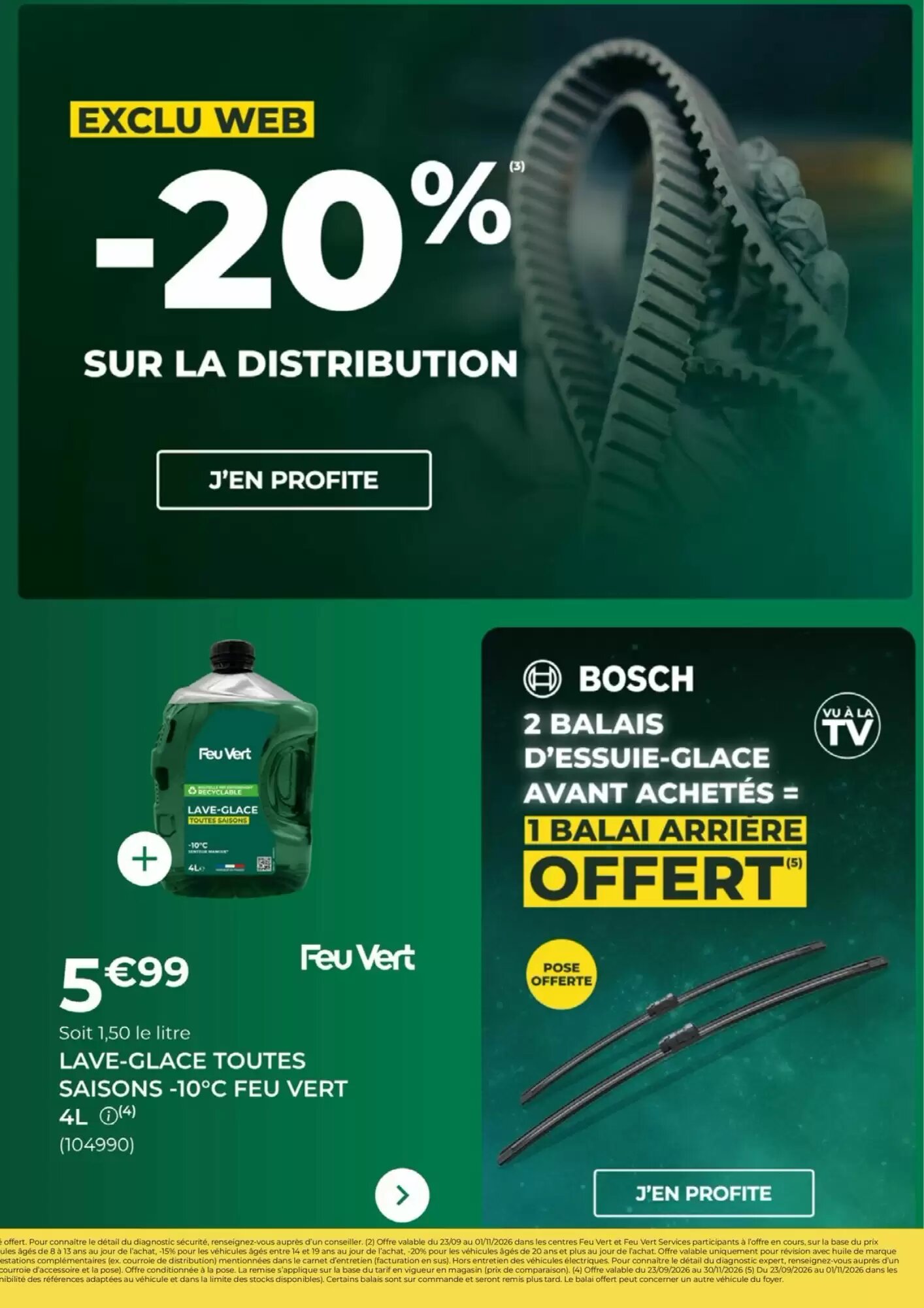 Prospectus promotionnel Feu Vert valable à partir du 23/09/2026 - Page 3.