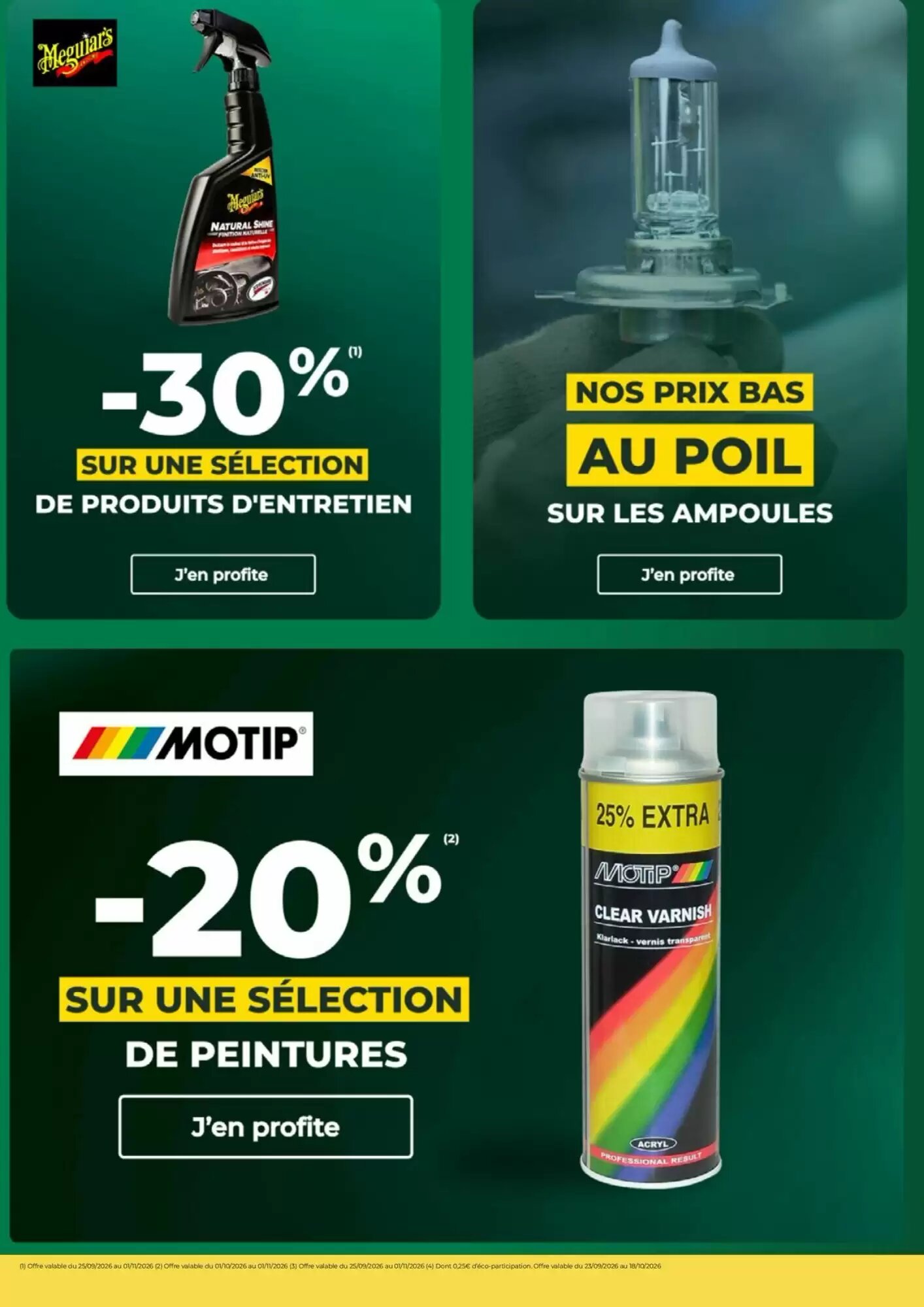 Prospectus promotionnel Feu Vert valable à partir du 23/09/2026 - Page 4.