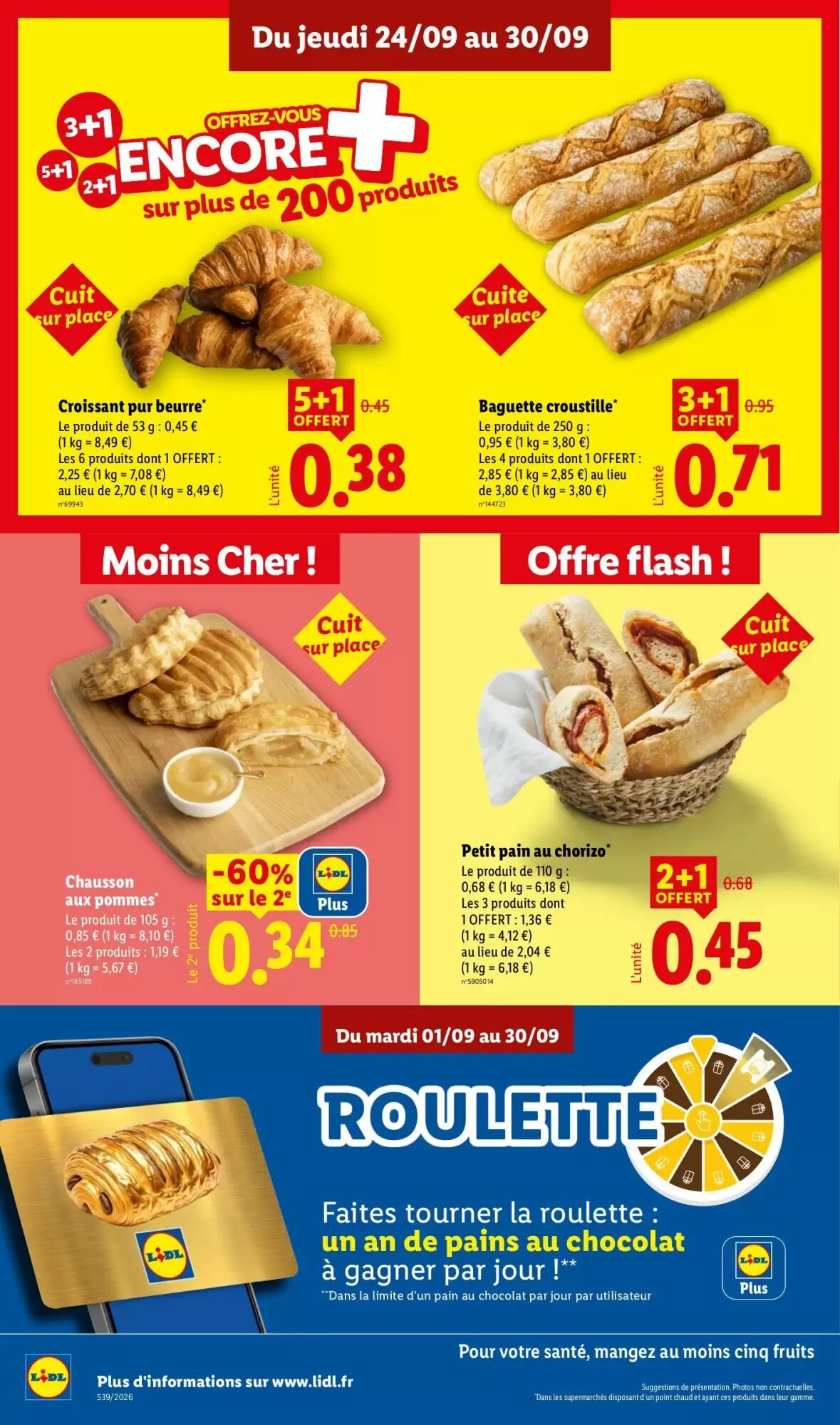 Prospectus promotionnel Lidl valable à partir du 24/09/2026 - Page 12.