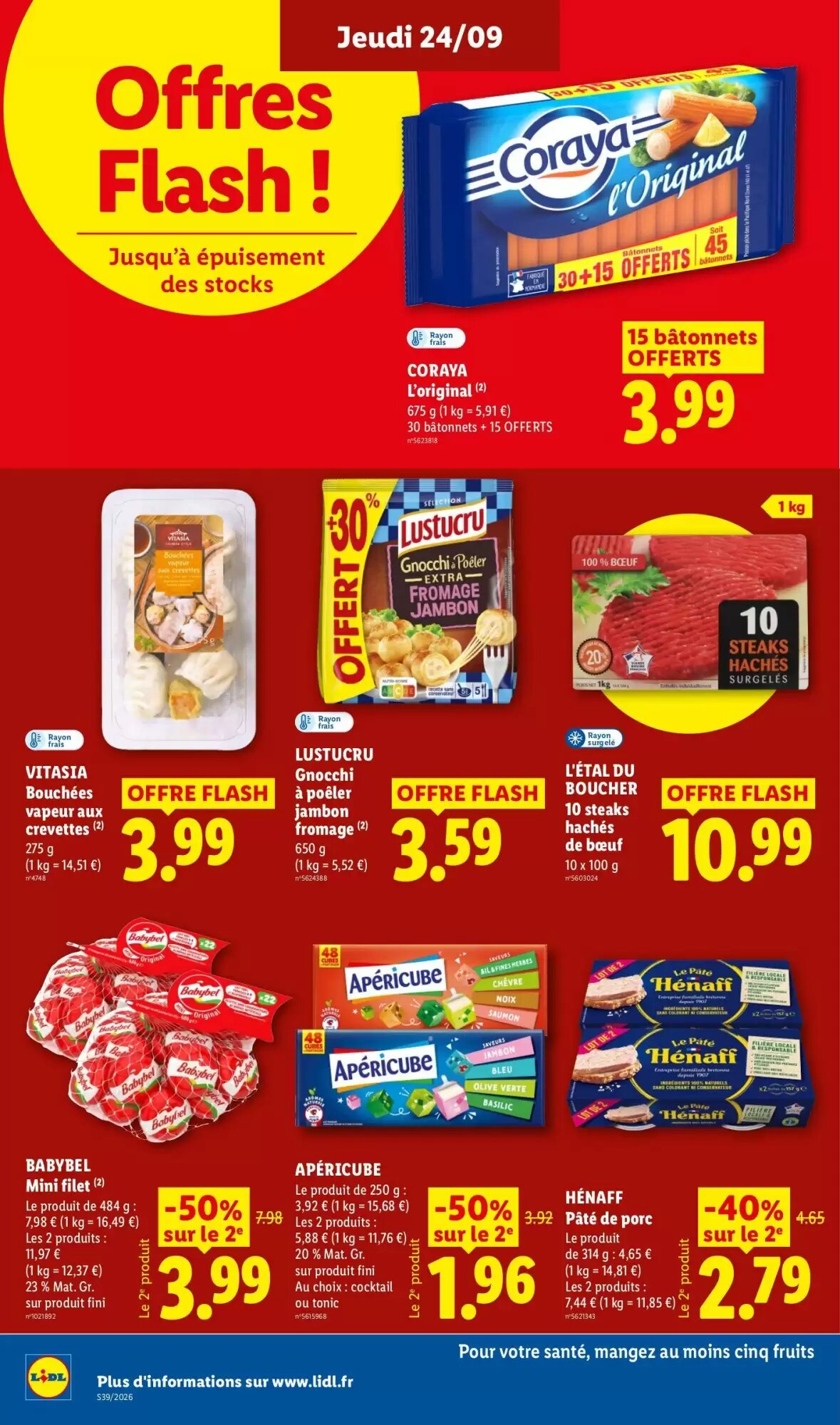 Prospectus promotionnel Lidl valable à partir du 24/09/2026 - Page 16.