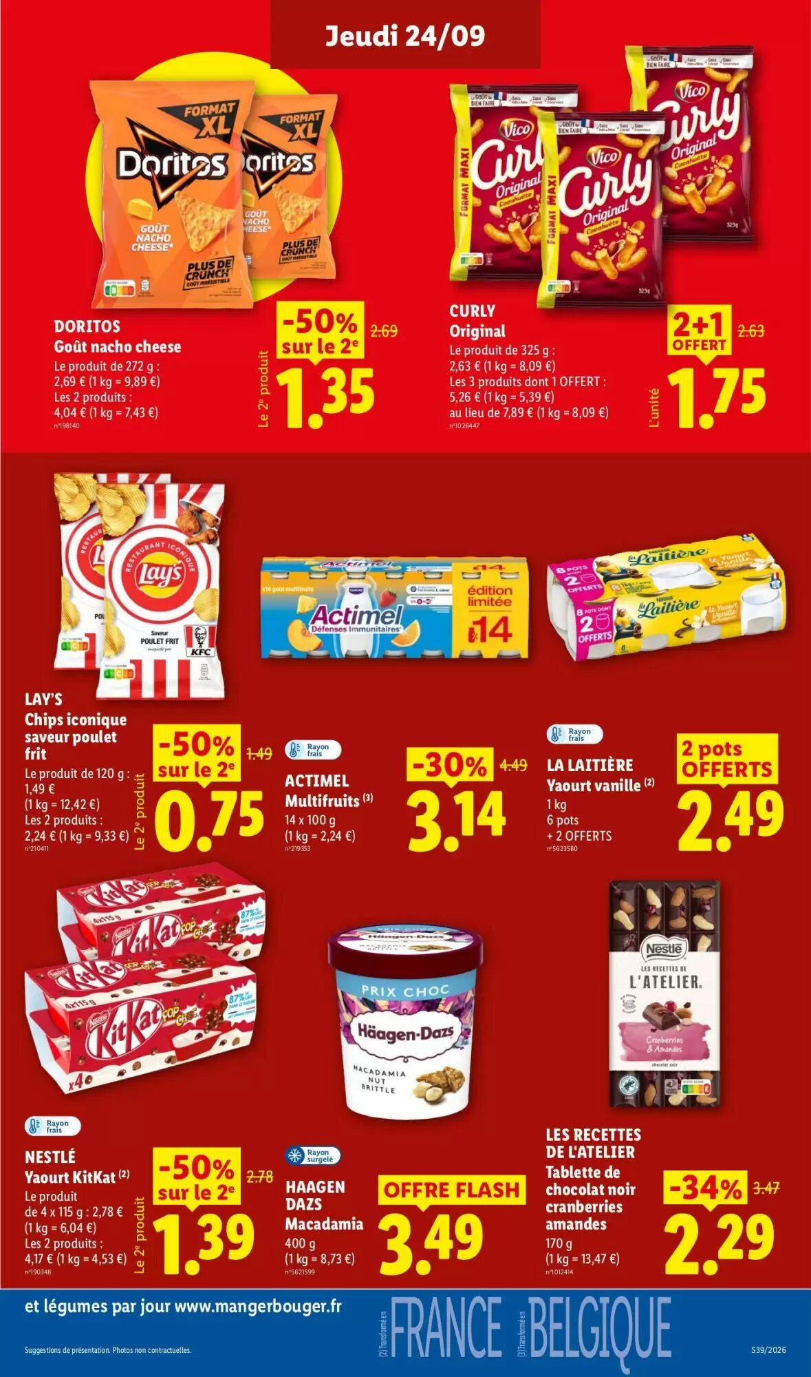 Prospectus promotionnel Lidl valable à partir du 24/09/2026 - Page 17.