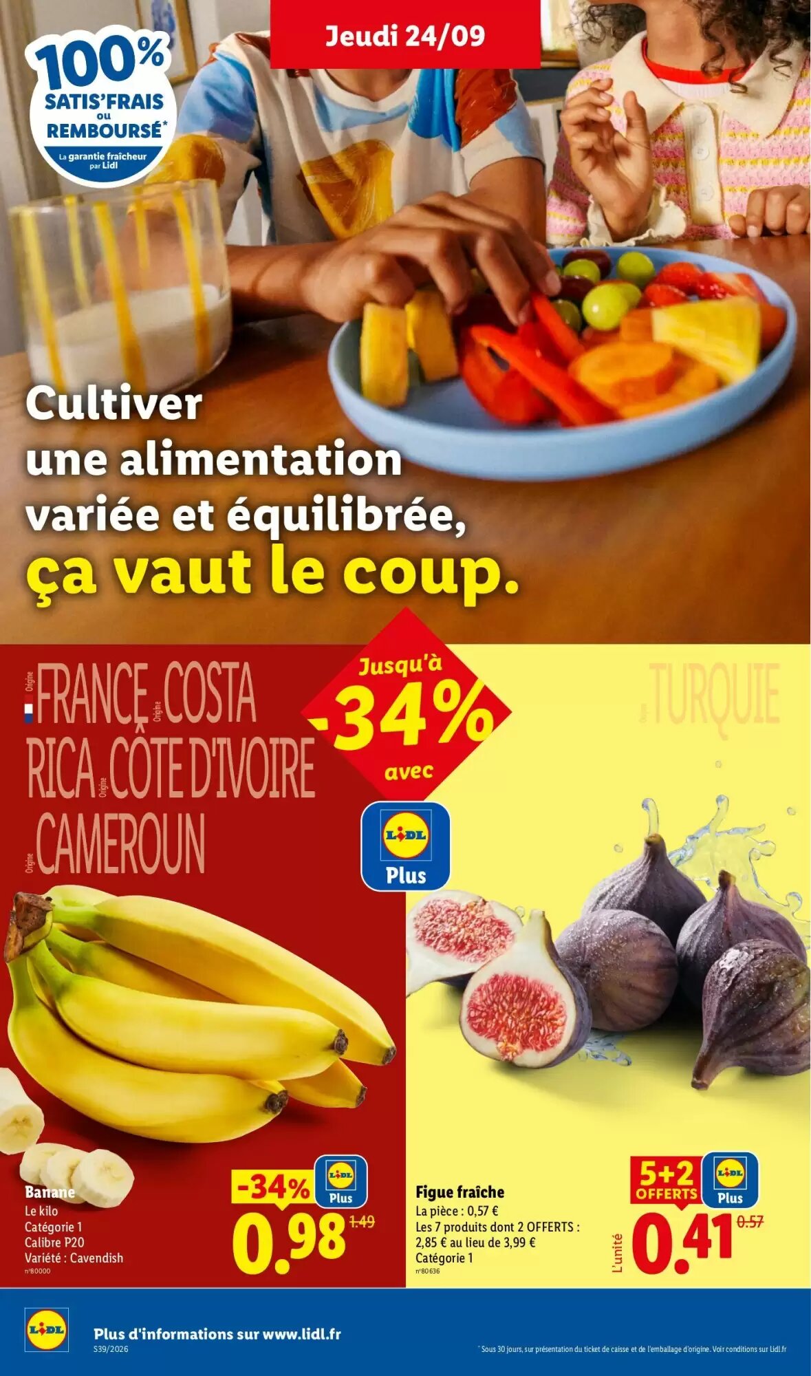 Prospectus promotionnel Lidl valable à partir du 24/09/2026 - Page 2.
