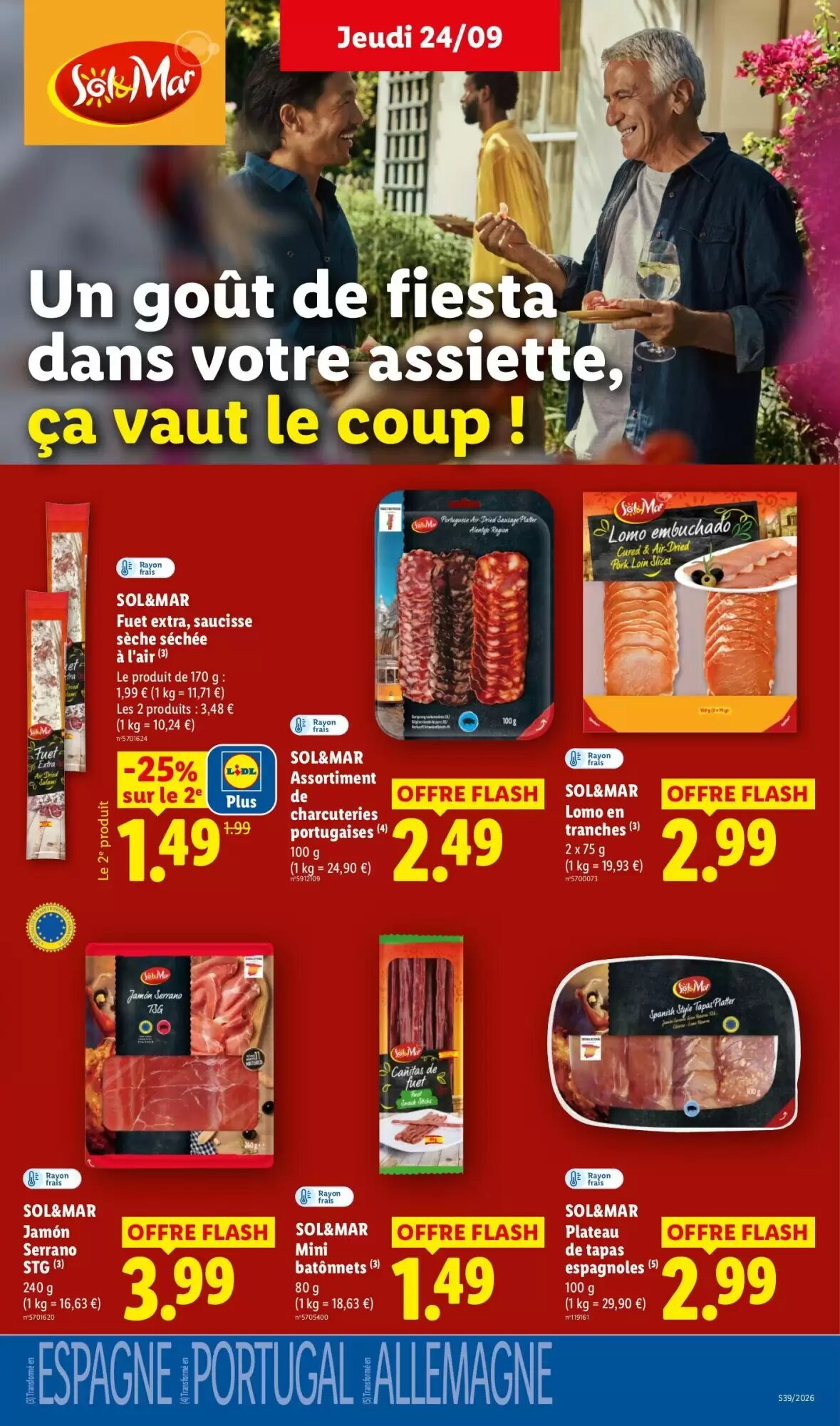 Prospectus promotionnel Lidl valable à partir du 24/09/2026 - Page 21.