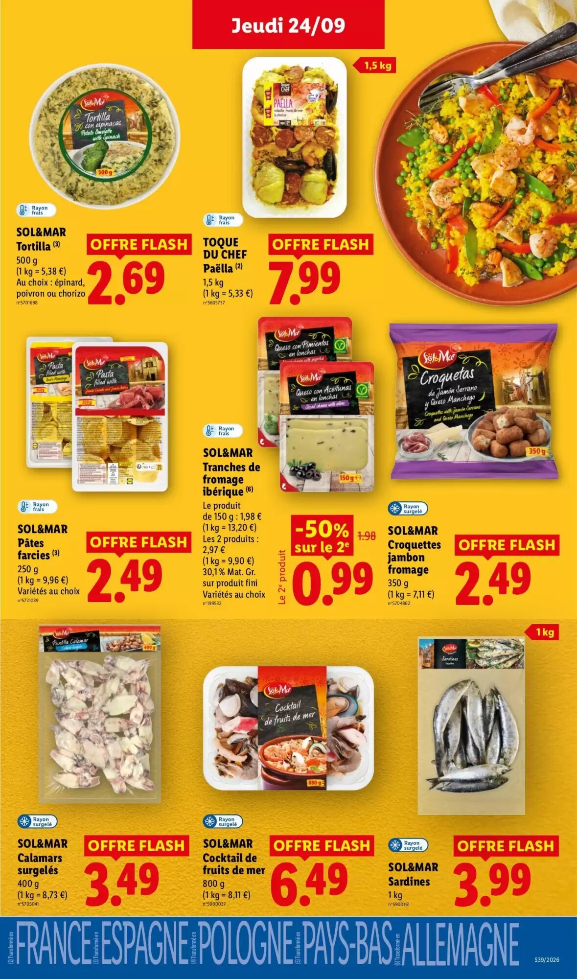 Prospectus promotionnel Lidl valable à partir du 24/09/2026 - Page 23.