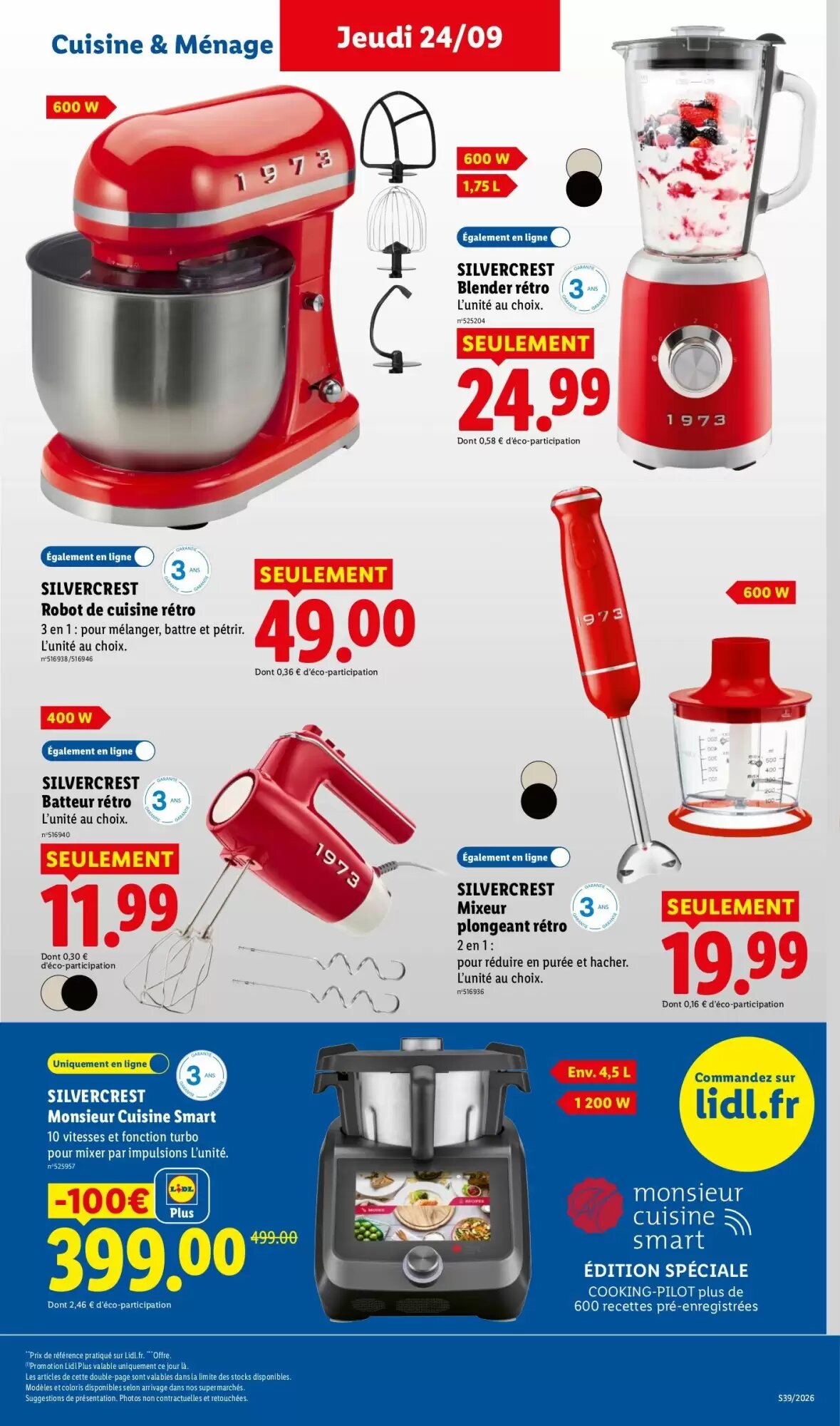 Prospectus promotionnel Lidl valable à partir du 24/09/2026 - Page 35.