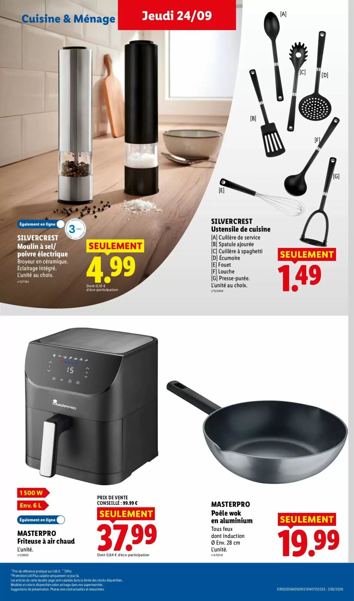 Prospectus promotionnel Lidl valable à partir du 24/09/2026 - Page 37.