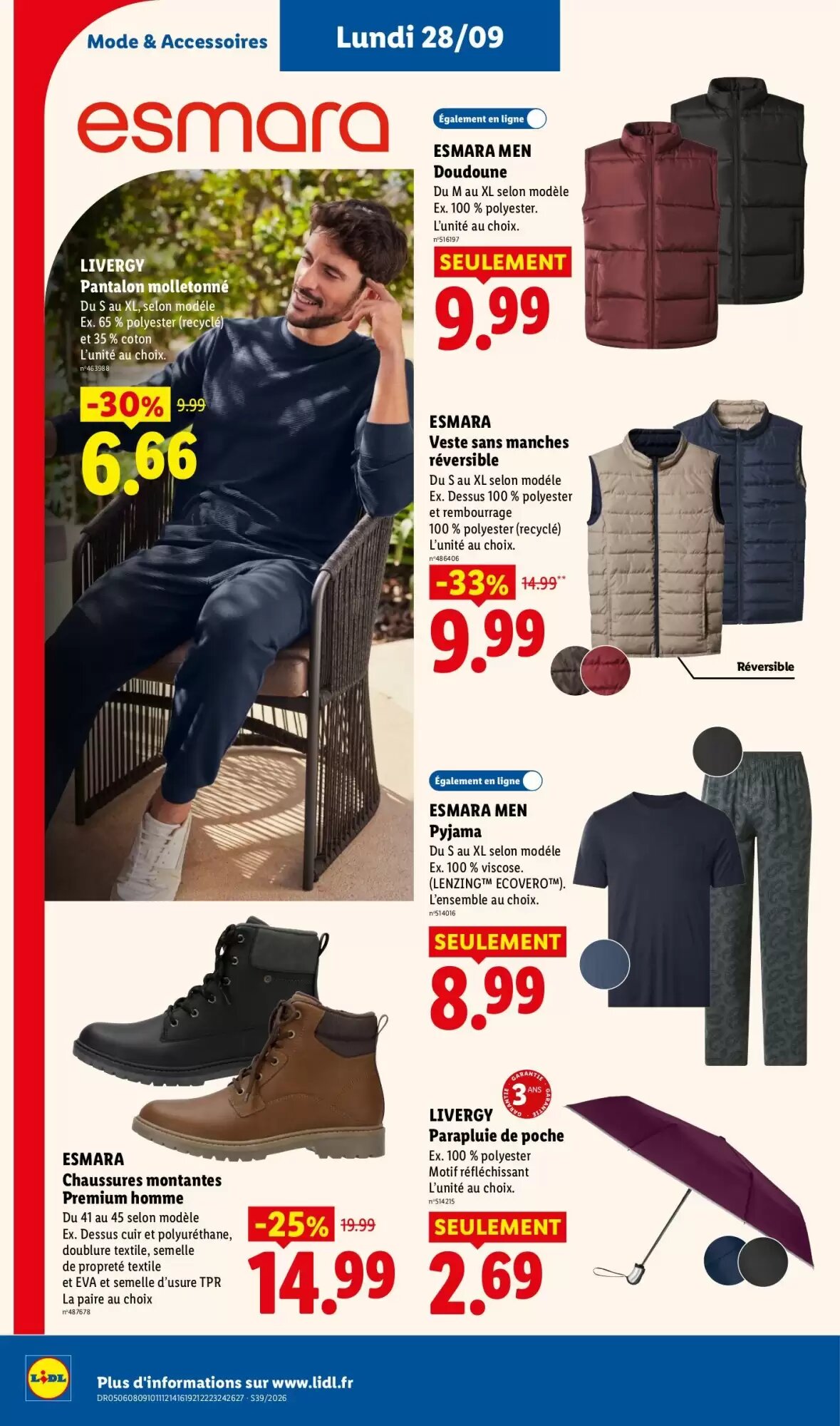 Prospectus promotionnel Lidl valable à partir du 24/09/2026 - Page 46.