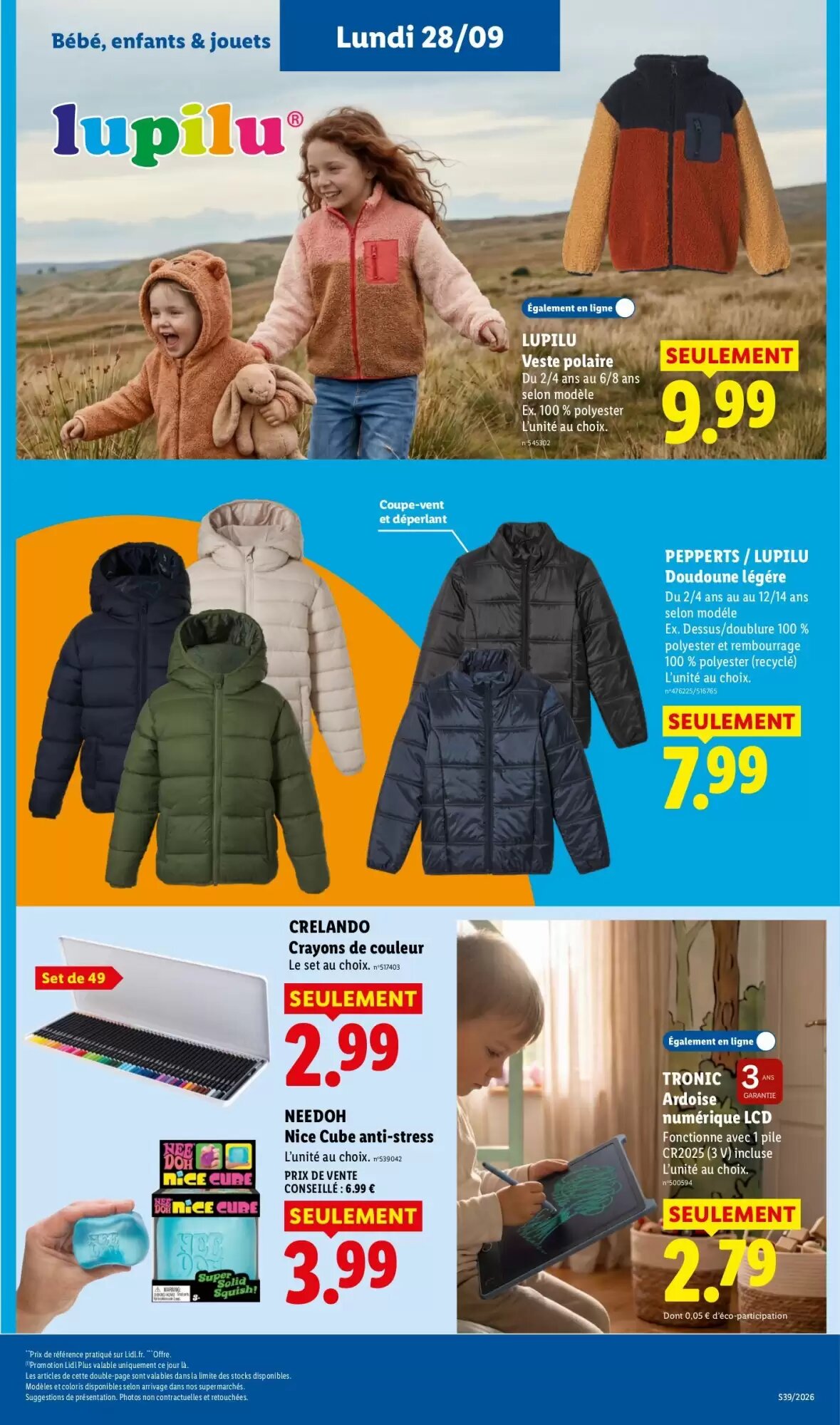 Prospectus promotionnel Lidl valable à partir du 24/09/2026 - Page 47.