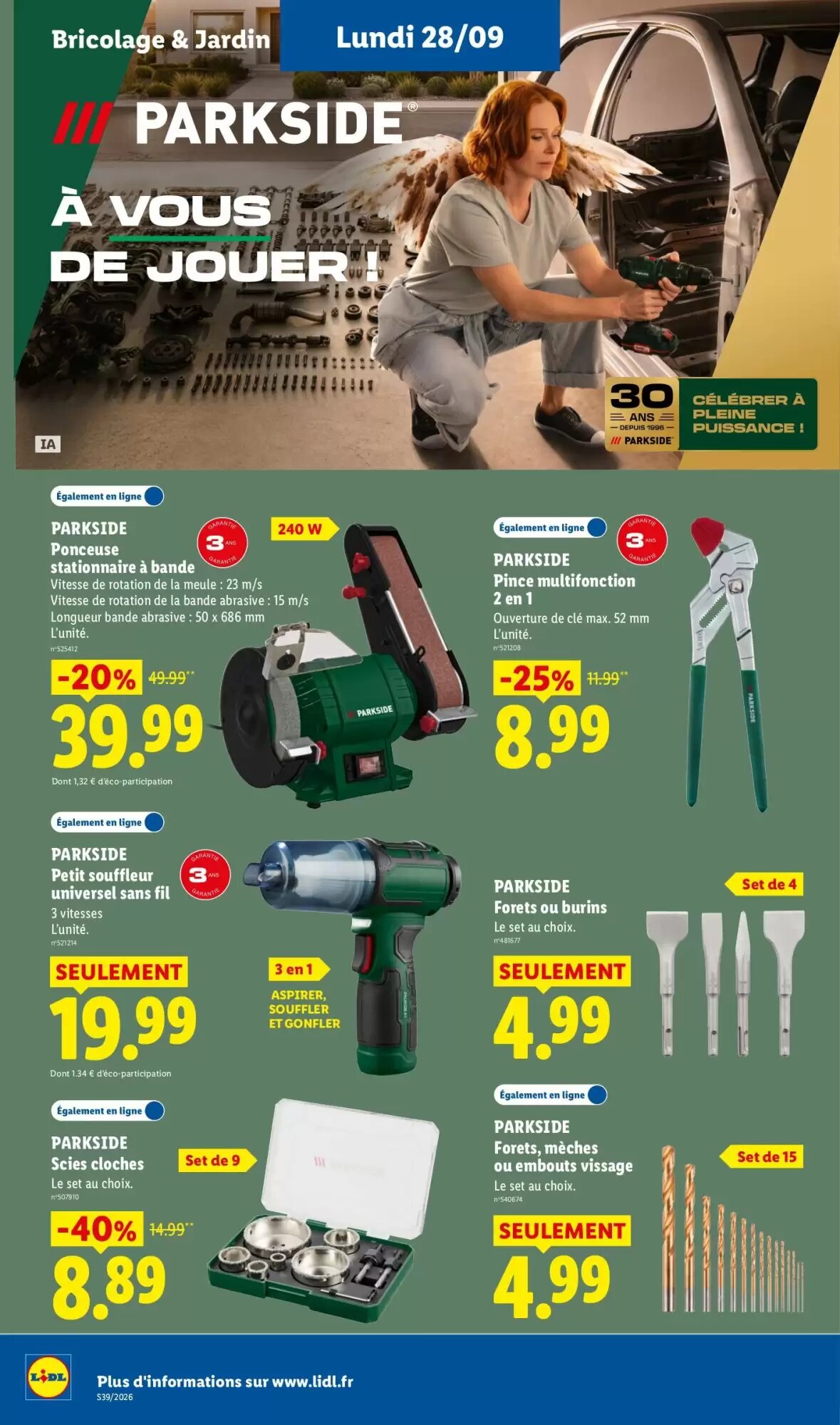 Prospectus promotionnel Lidl valable à partir du 24/09/2026 - Page 50.