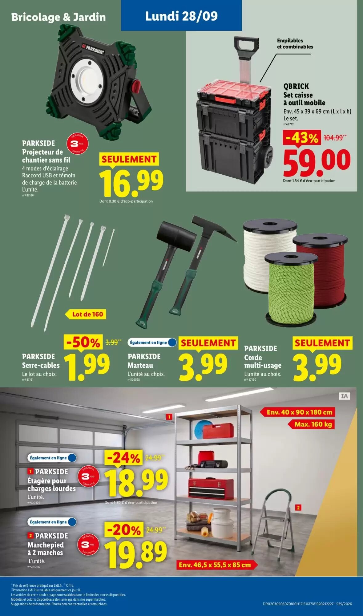 Prospectus promotionnel Lidl valable à partir du 24/09/2026 - Page 51.