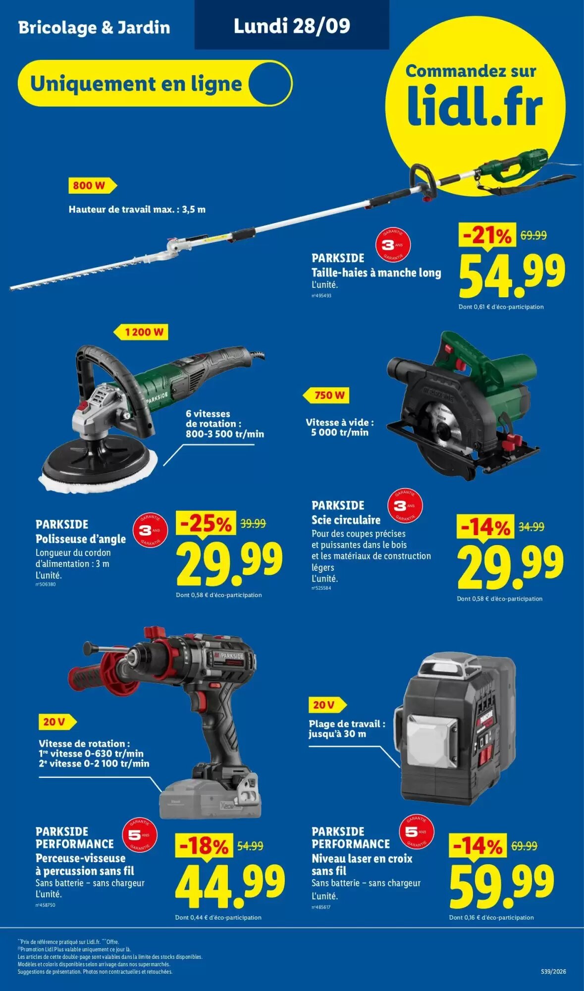 Prospectus promotionnel Lidl valable à partir du 24/09/2026 - Page 55.
