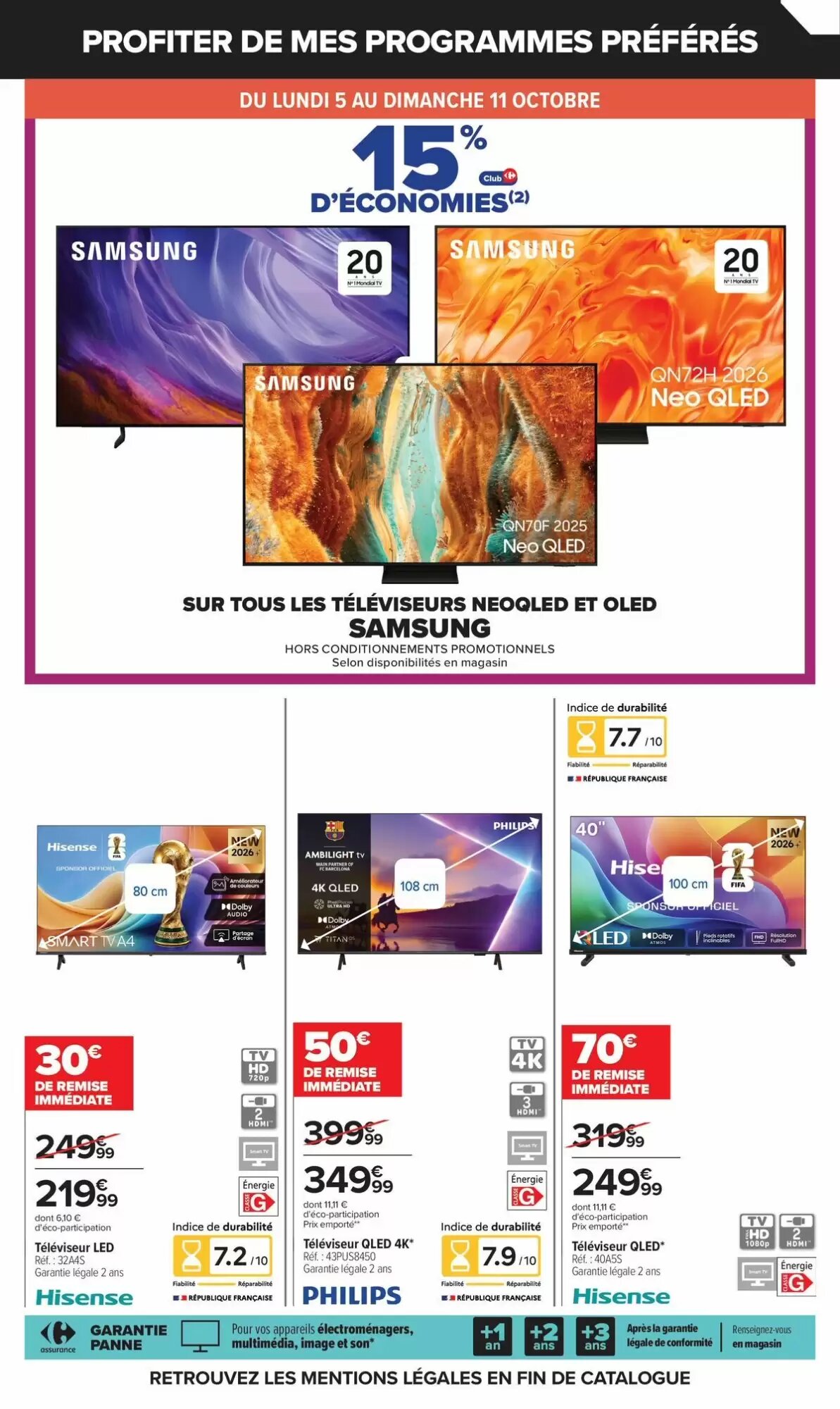 Prospectus promotionnel Carrefour valable à partir du 25/09/2026 - Page 16.