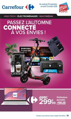 Prospectus promotionnel Carrefour valable à partir du 25/09/2026
