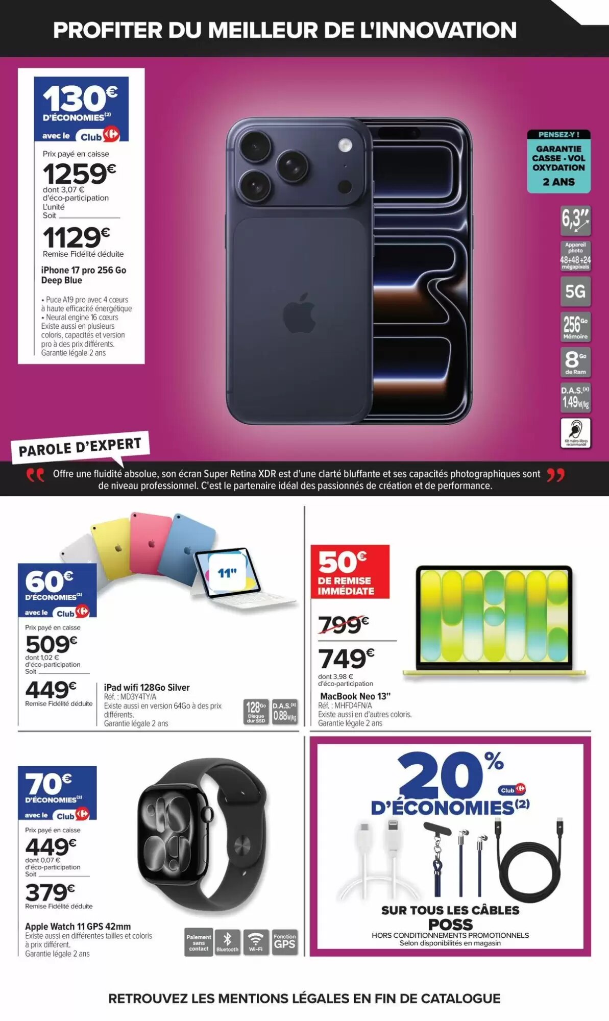 Prospectus promotionnel Carrefour valable à partir du 25/09/2026 - Page 20.