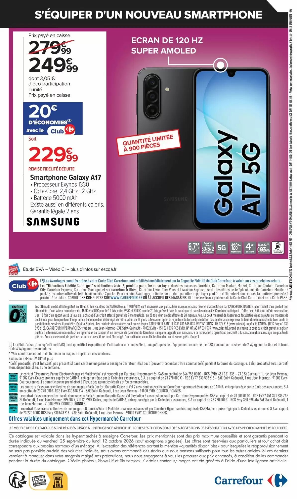 Prospectus promotionnel Carrefour valable à partir du 25/09/2026 - Page 28.