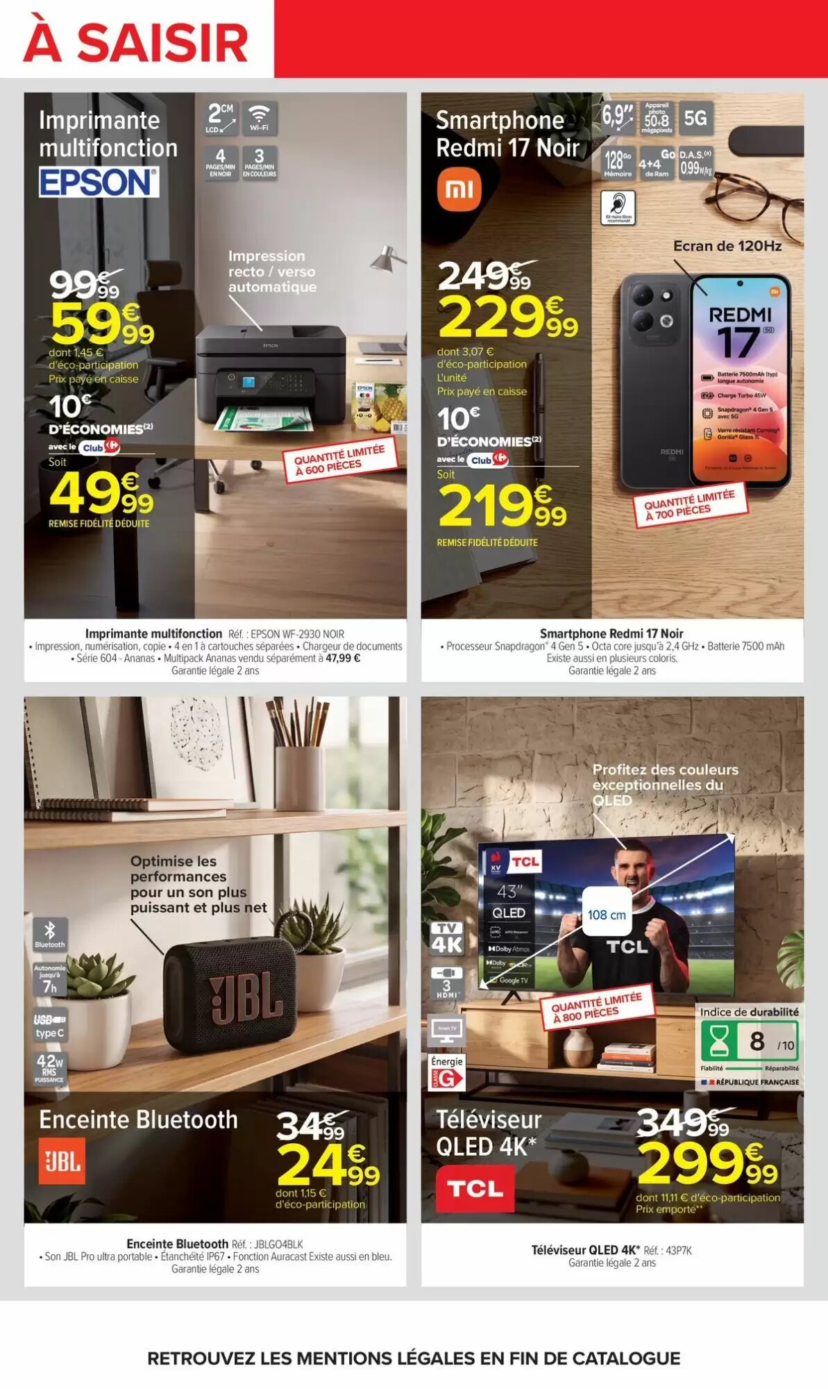 Prospectus promotionnel Carrefour valable à partir du 25/09/2026 - Page 4.