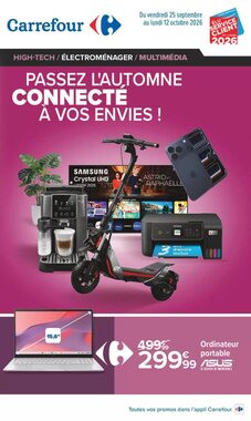 Prospectus promotionnel Carrefour valable à partir du 25/09/2026