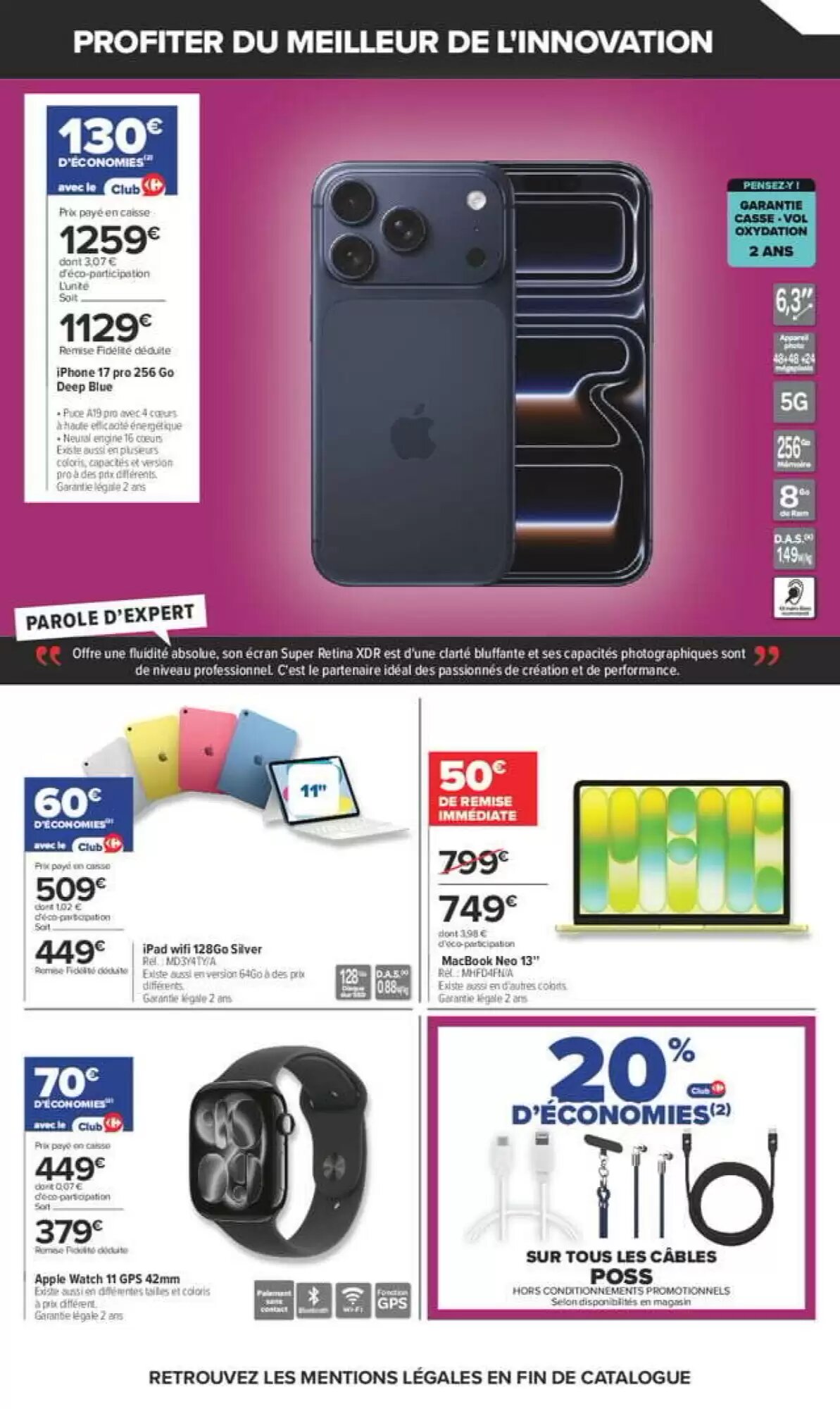Prospectus promotionnel Carrefour valable à partir du 25/09/2026 - Page 20.