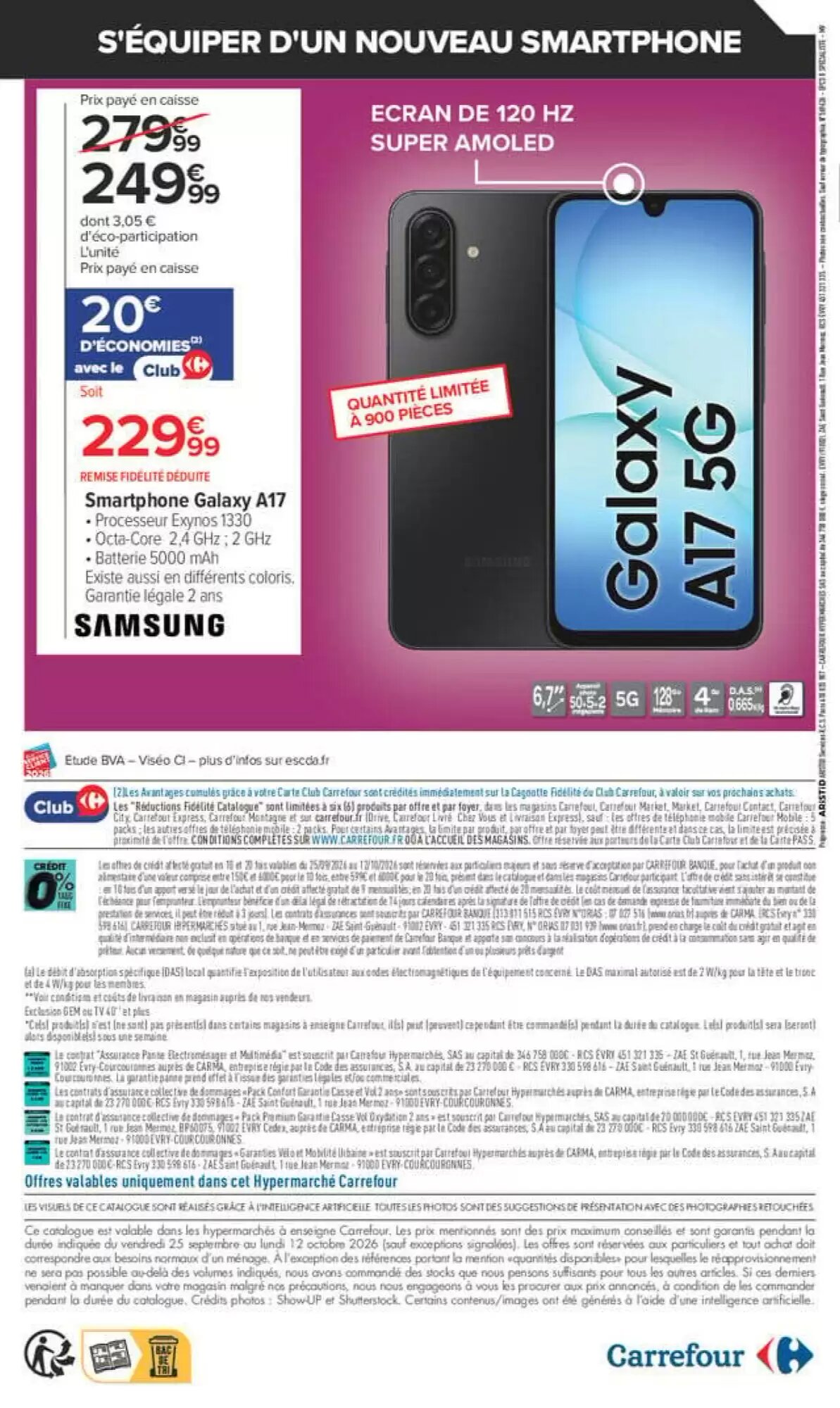 Prospectus promotionnel Carrefour valable à partir du 25/09/2026 - Page 28.