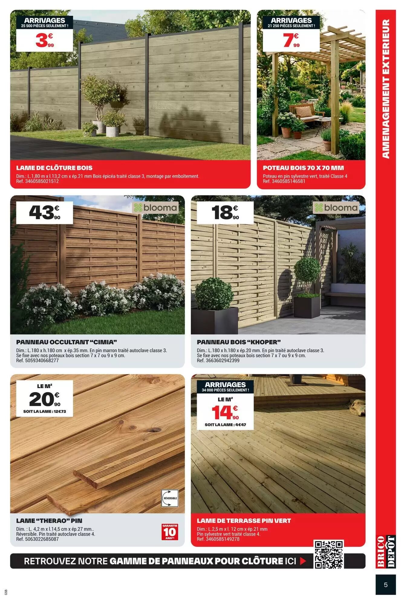 Prospectus promotionnel Brico Dépôt valable à partir du 25/09/2026 - Page 5.