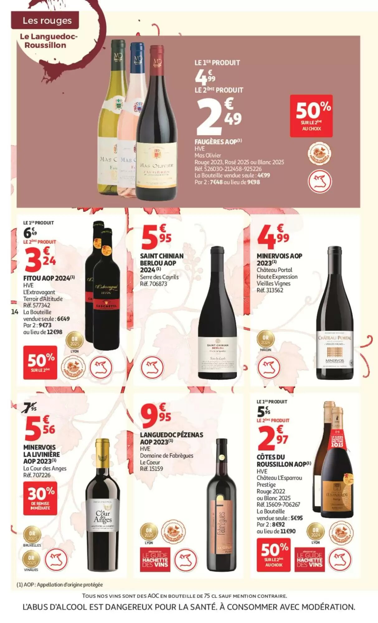 Prospectus promotionnel Auchan valable à partir du 25/09/2026 - Page 14.