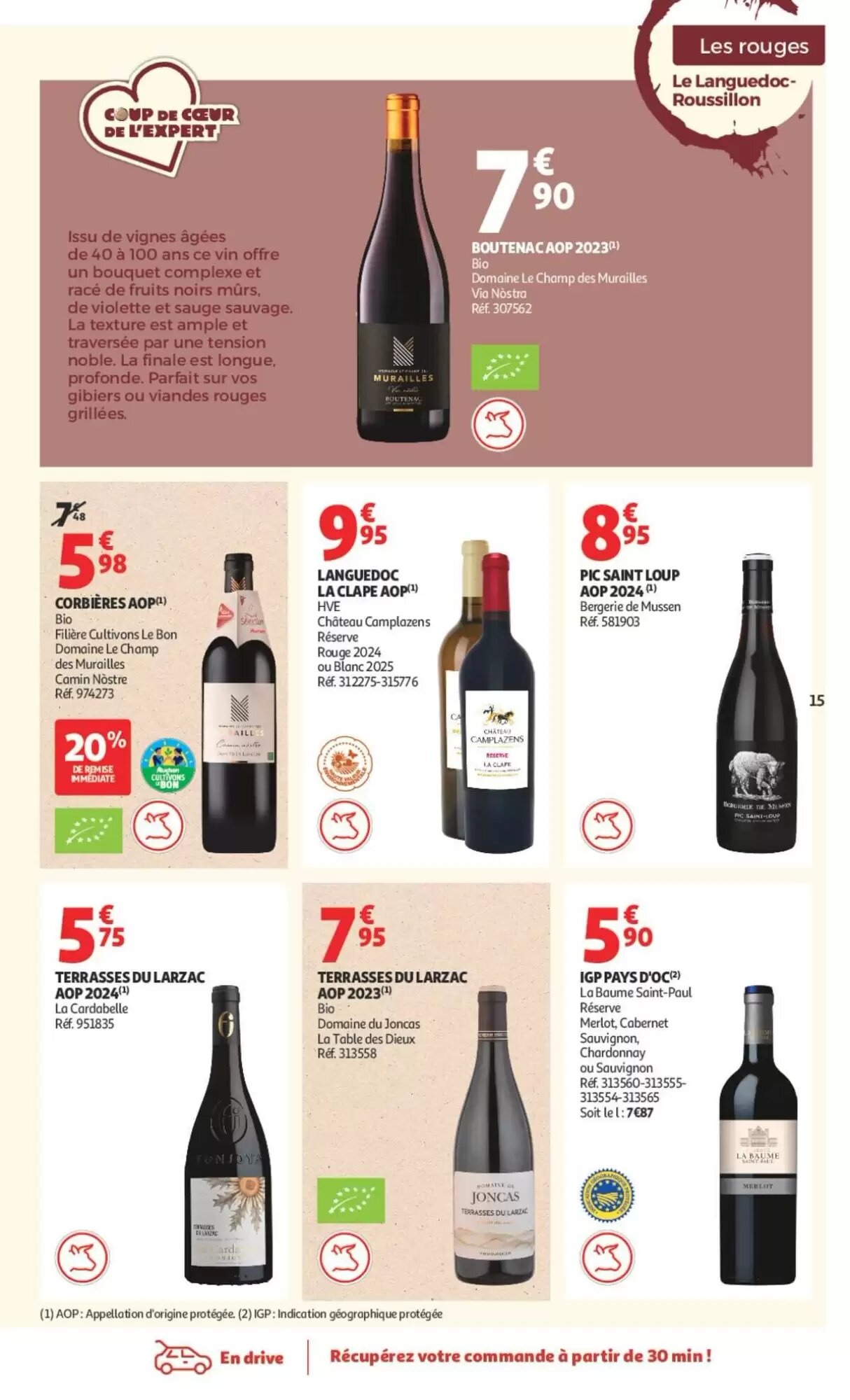 Prospectus promotionnel Auchan valable à partir du 25/09/2026 - Page 15.