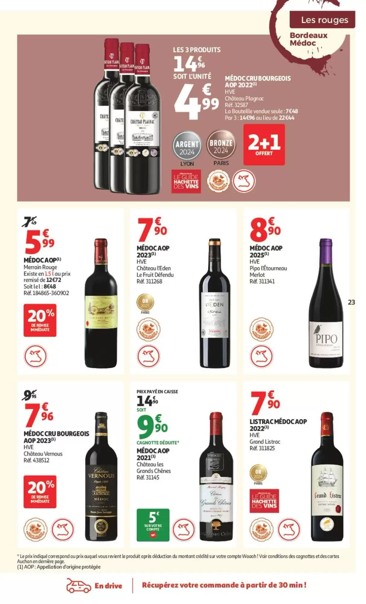 Prospectus promotionnel Auchan valable à partir du 25/09/2026 - Page 23.