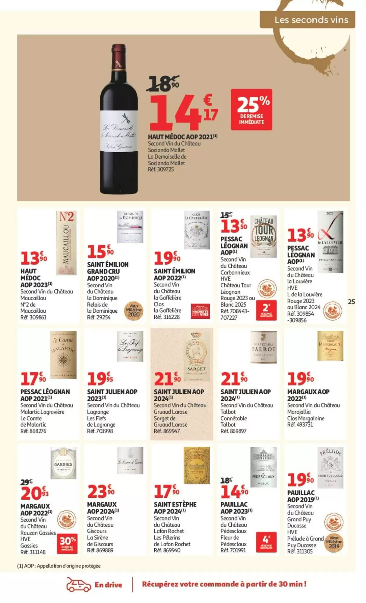 Prospectus promotionnel Auchan valable à partir du 25/09/2026 - Page 25.