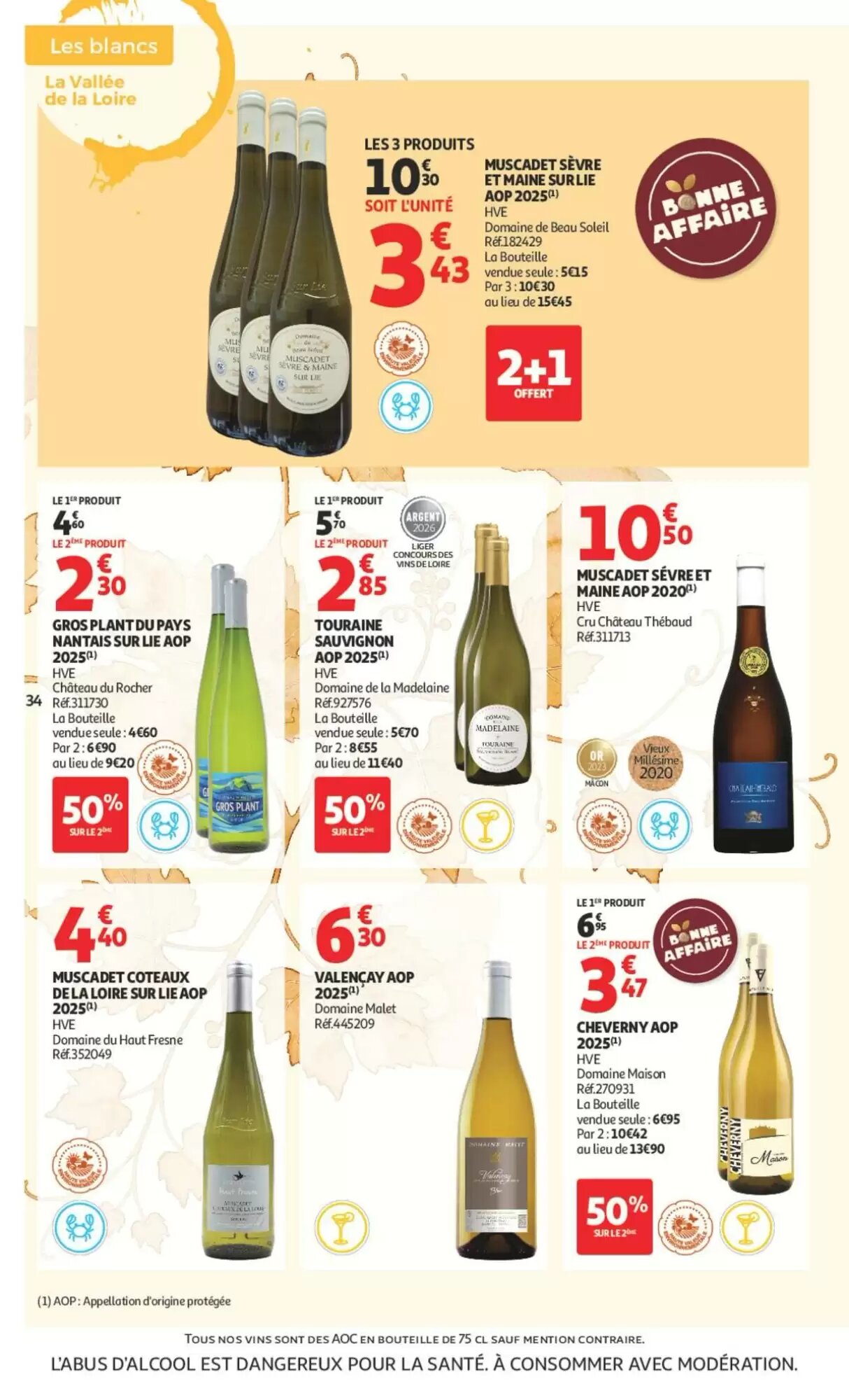 Prospectus promotionnel Auchan valable à partir du 25/09/2026 - Page 34.