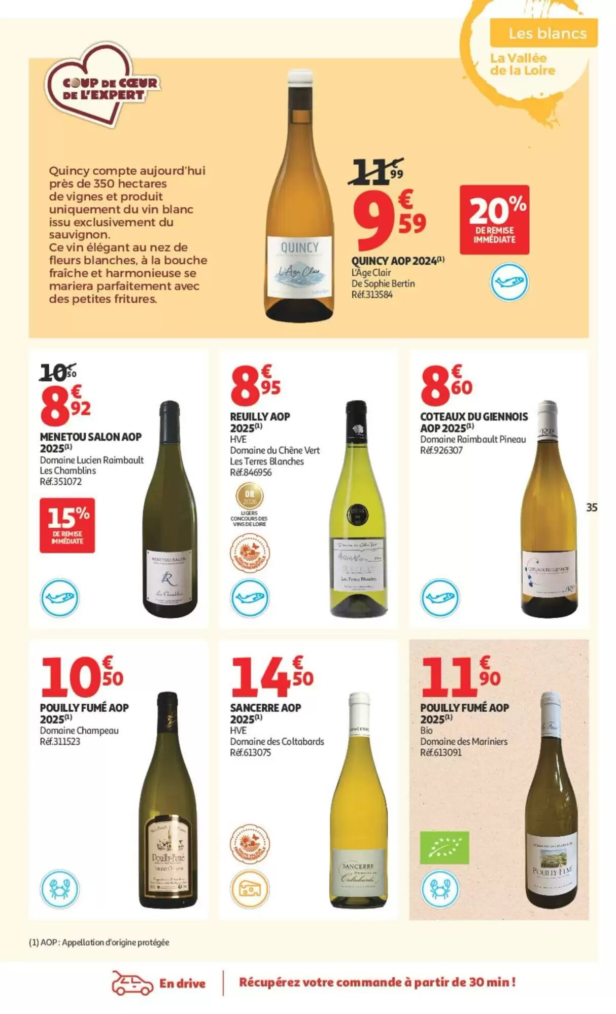 Prospectus promotionnel Auchan valable à partir du 25/09/2026 - Page 35.