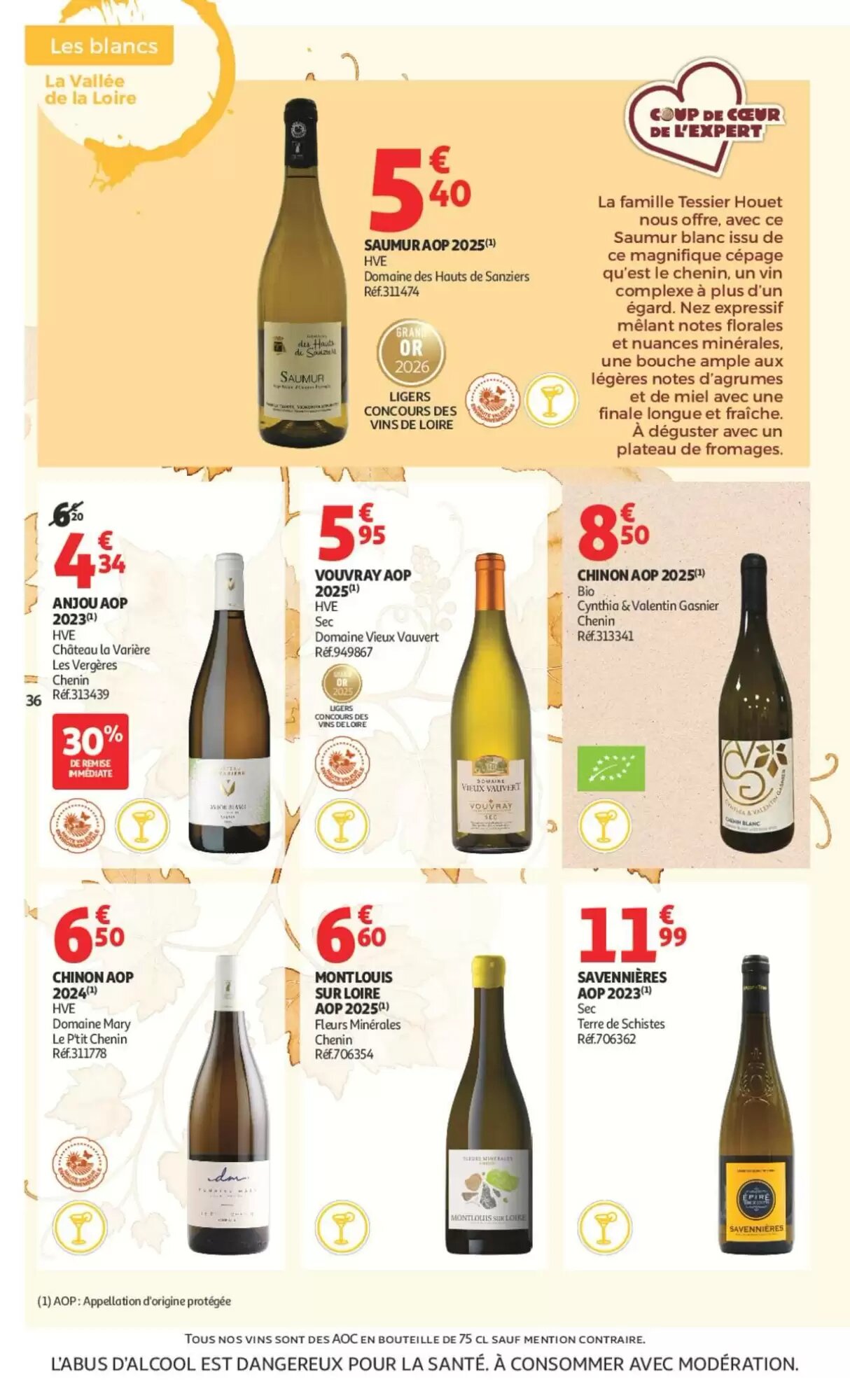 Prospectus promotionnel Auchan valable à partir du 25/09/2026 - Page 36.