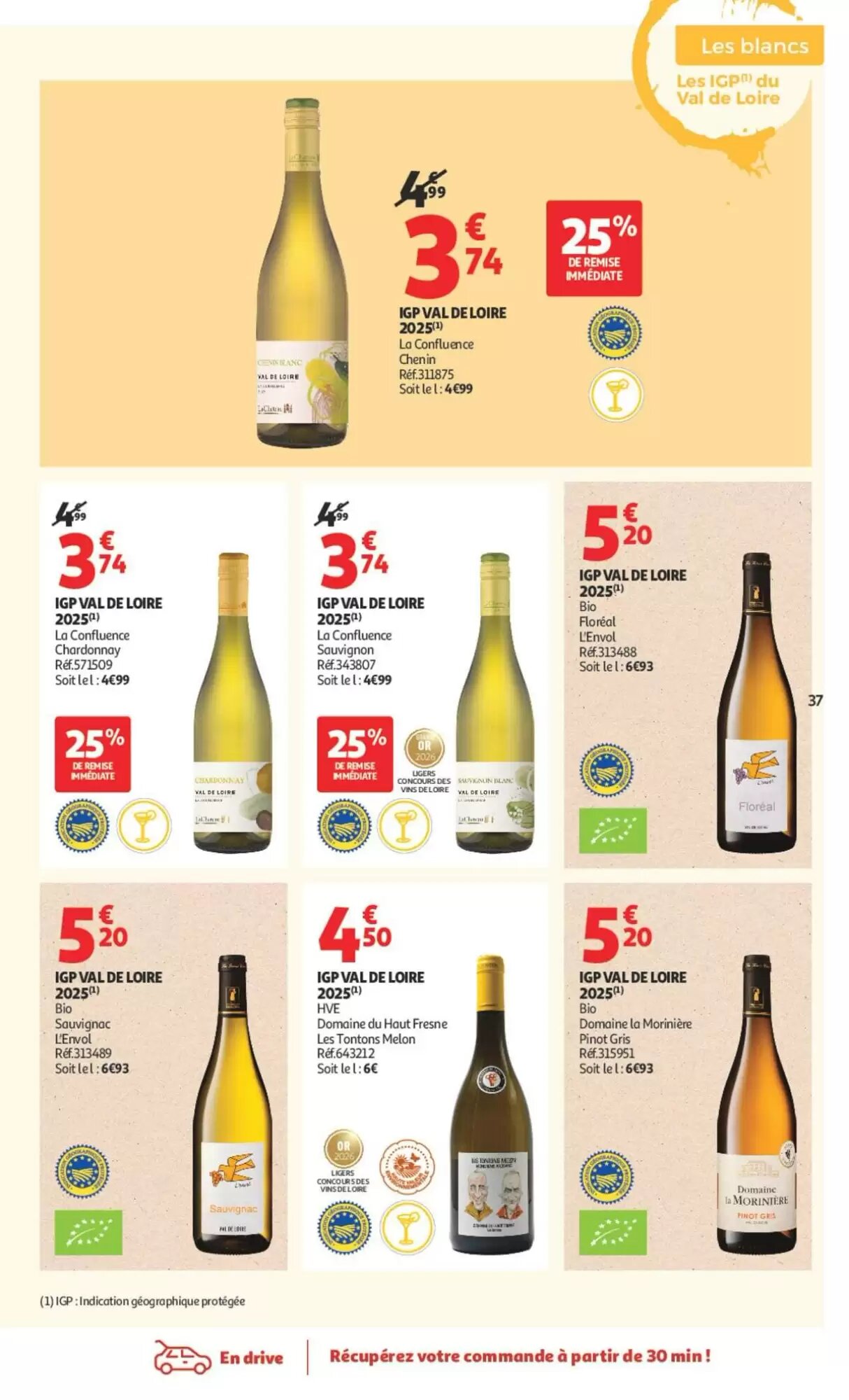 Prospectus promotionnel Auchan valable à partir du 25/09/2026 - Page 37.