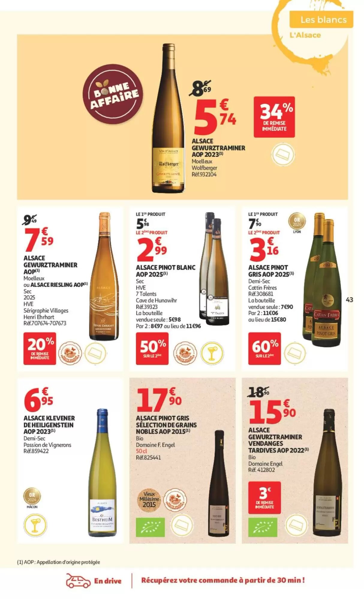 Prospectus promotionnel Auchan valable à partir du 25/09/2026 - Page 43.