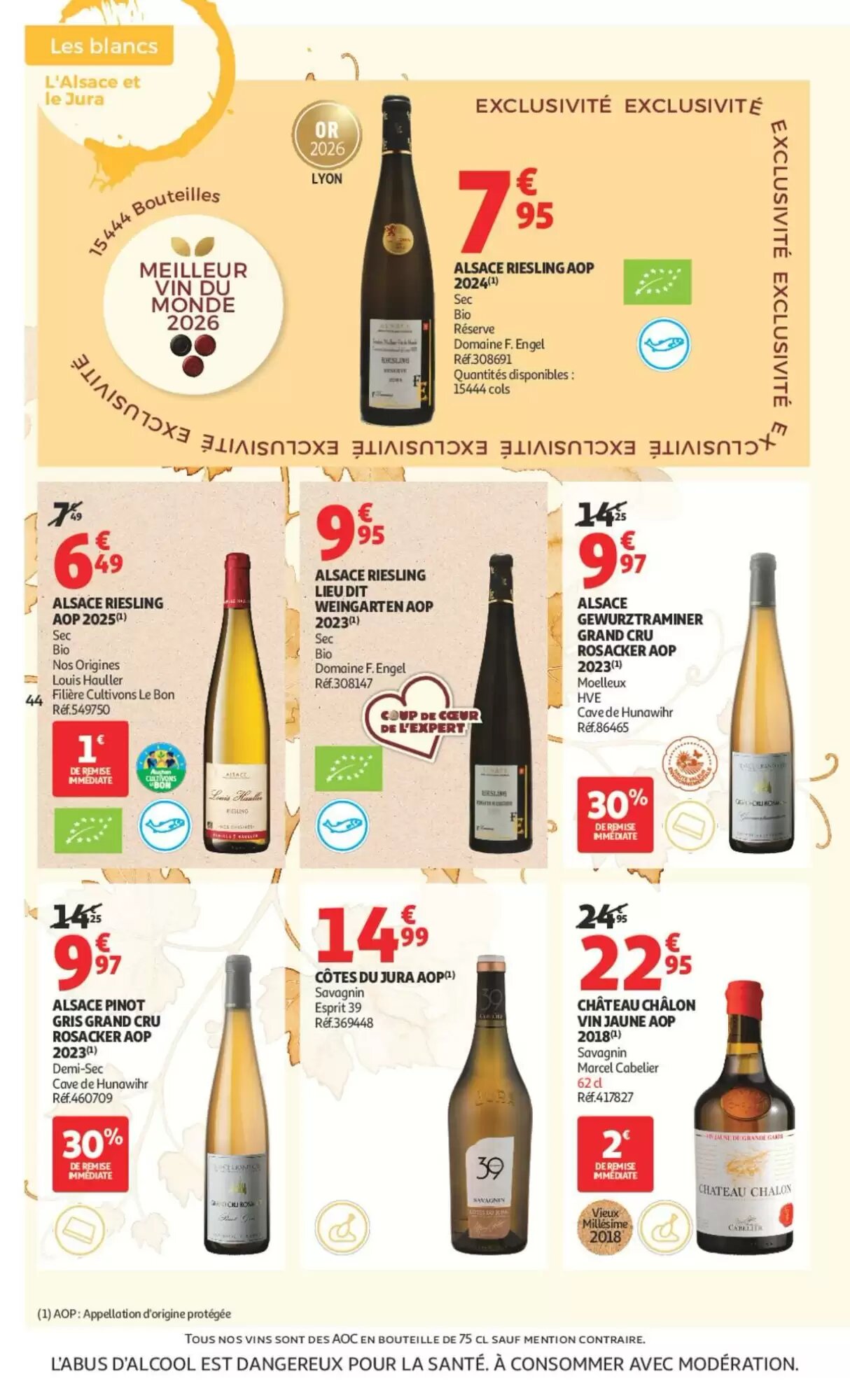Prospectus promotionnel Auchan valable à partir du 25/09/2026 - Page 44.