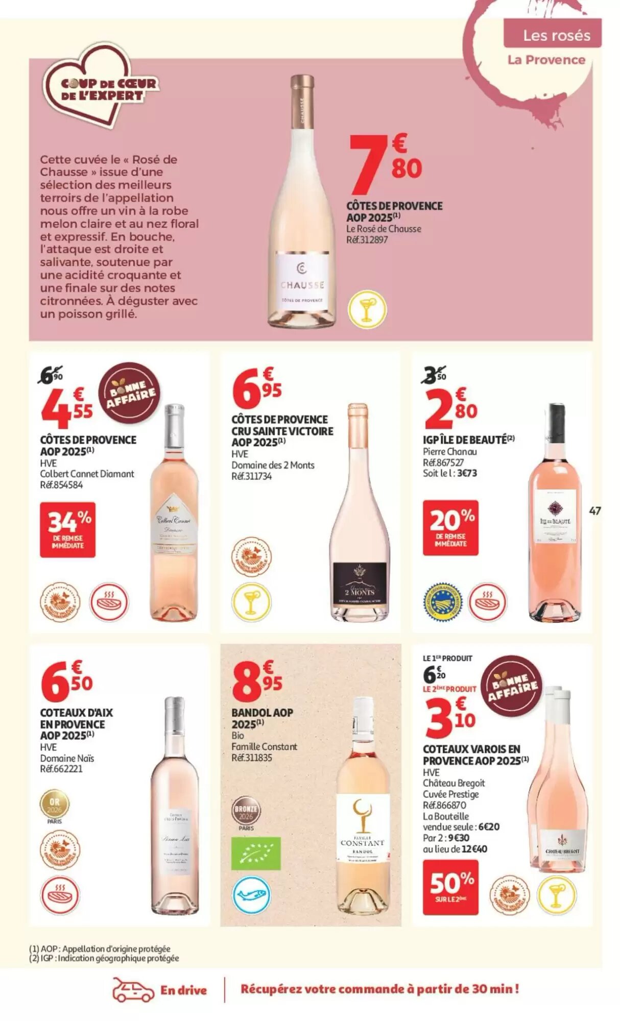 Prospectus promotionnel Auchan valable à partir du 25/09/2026 - Page 47.