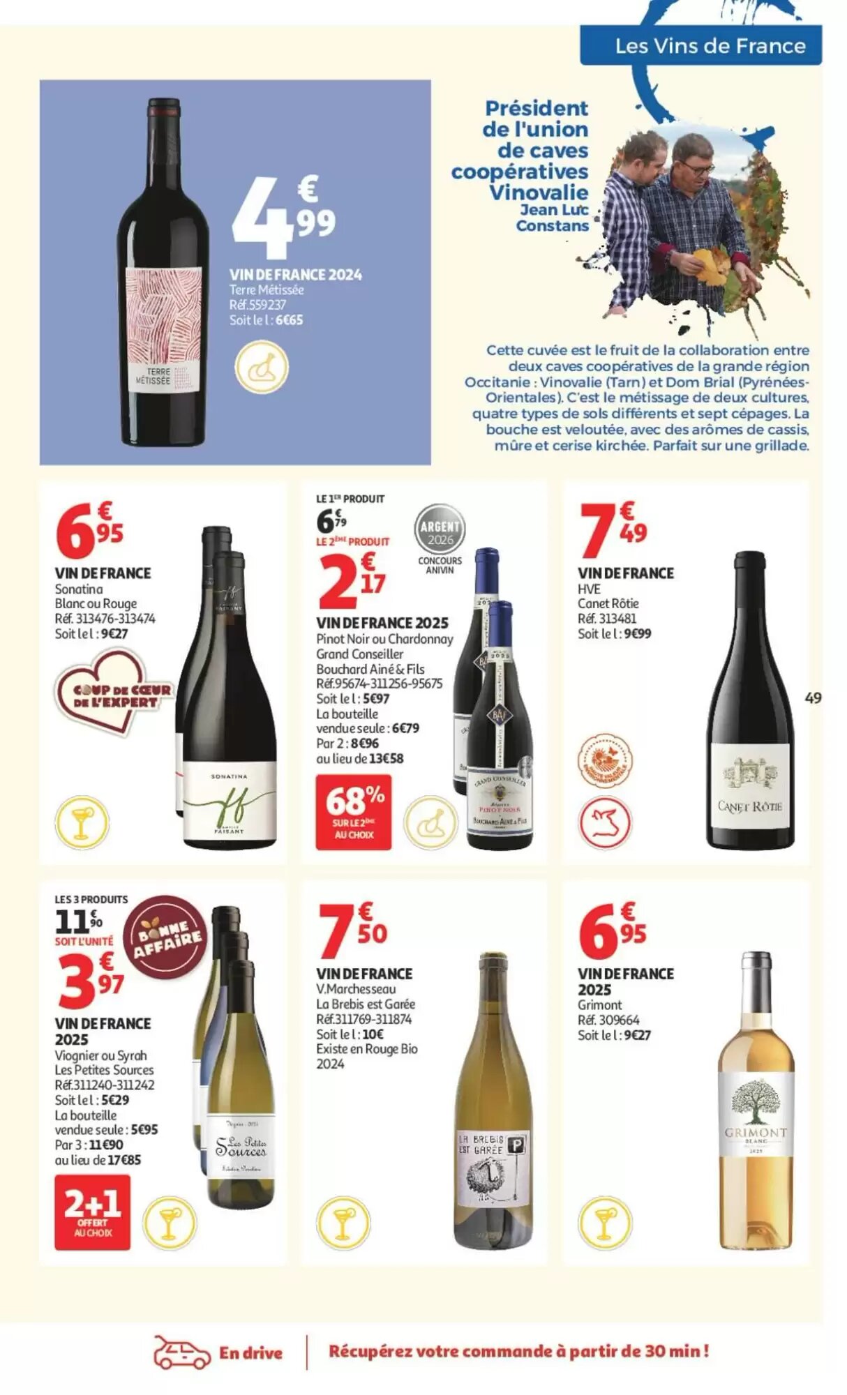Prospectus promotionnel Auchan valable à partir du 25/09/2026 - Page 49.